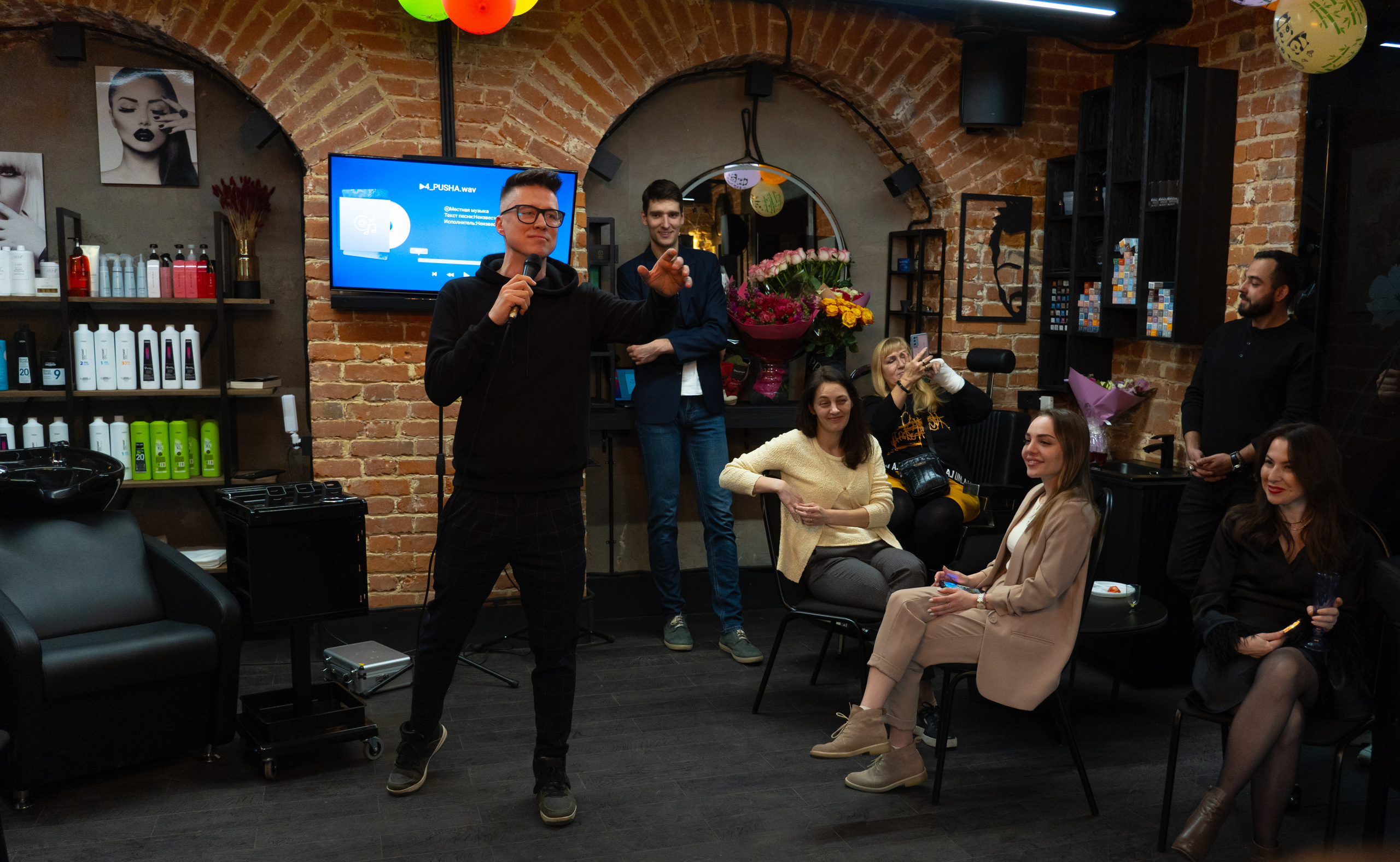 День рождения Виктории Пьер-Мари. Фотограф. Москва. Алексей Светомиров. Love Story, портретная съемка