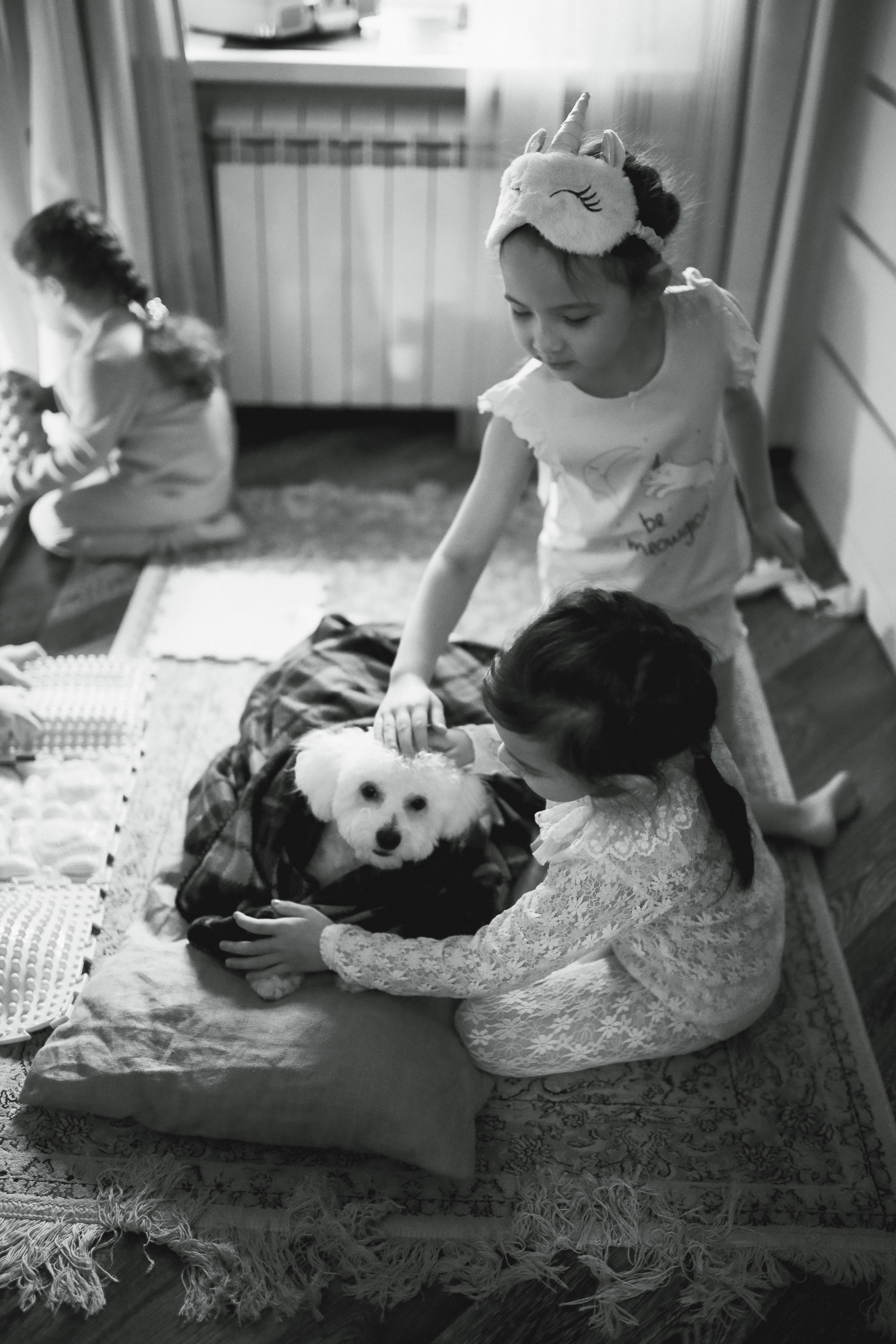 Анна пижамная вечеринка. Детский и семейный фотограф Москва Виктория Самоховец