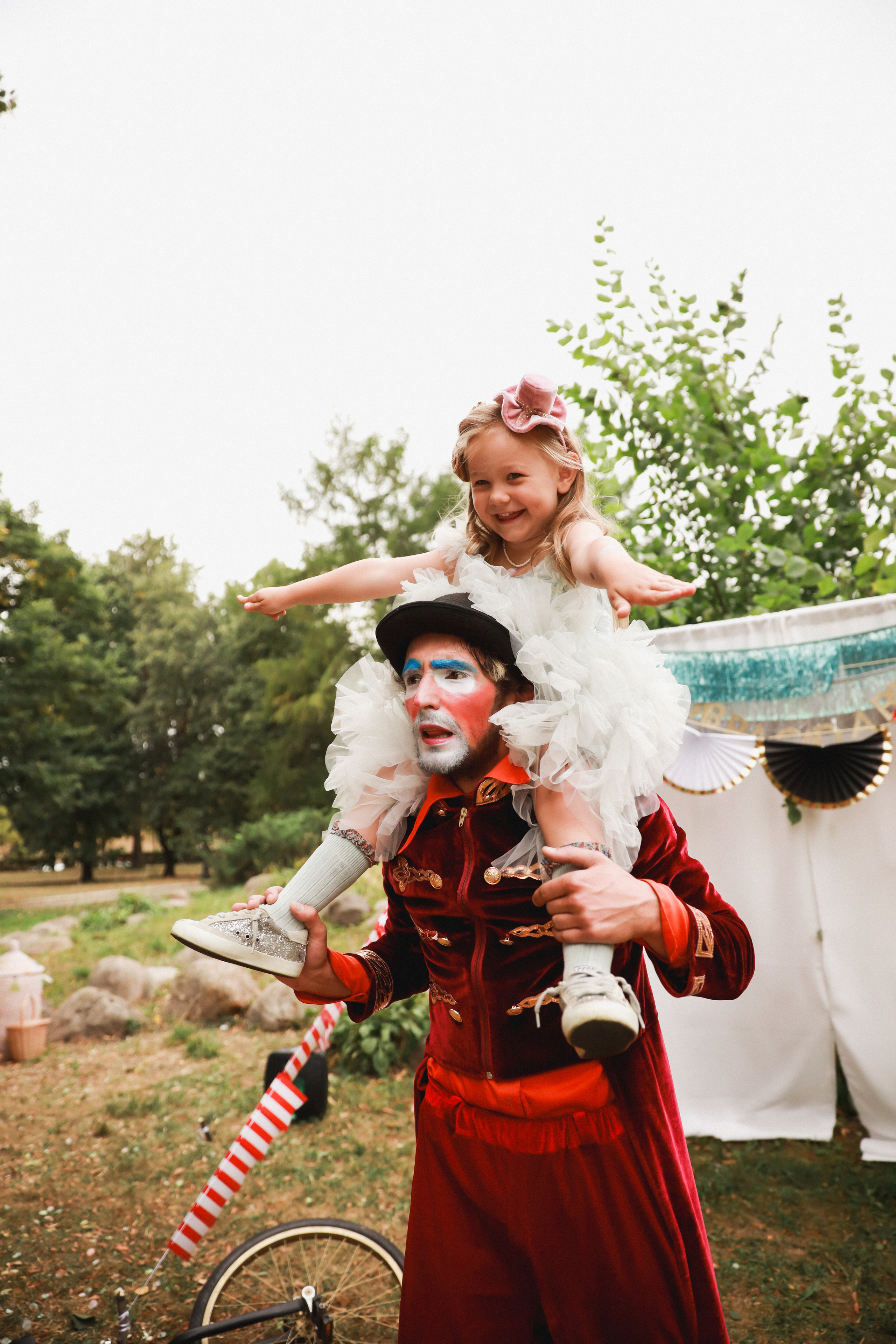 Праздник в стиле старинный цирк. Детский и семейный фотограф Москва Виктория Самоховец