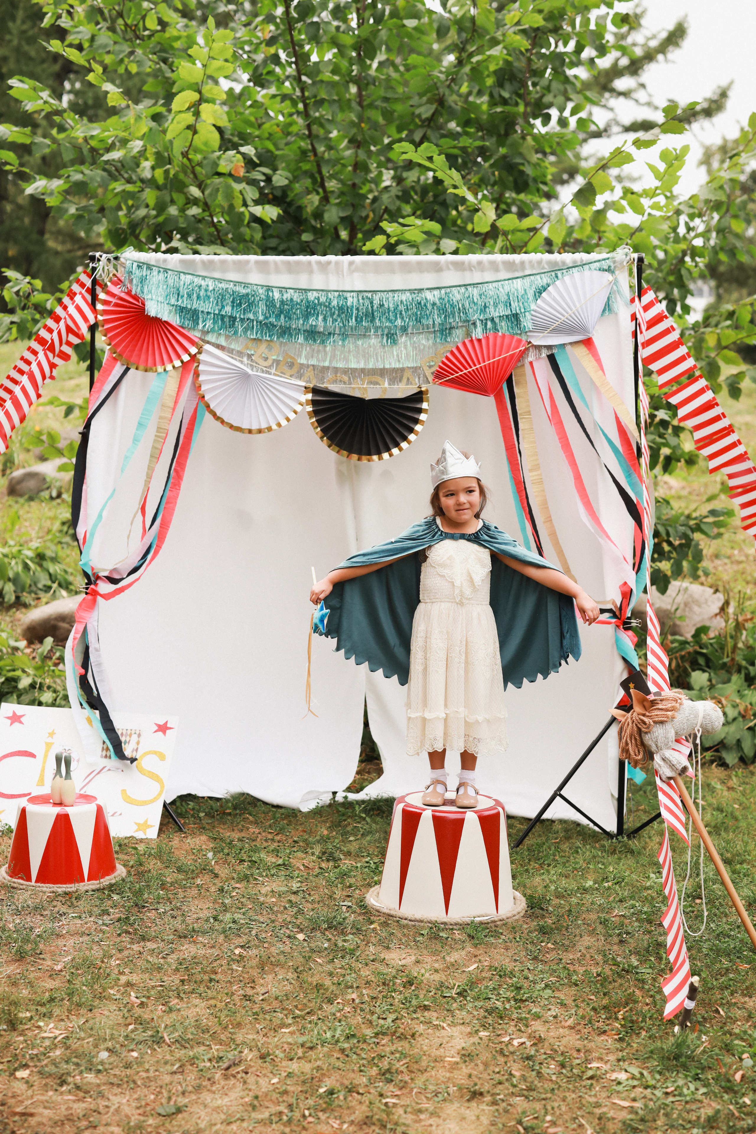 Праздник в стиле старинный цирк. Детский и семейный фотограф Москва Виктория Самоховец