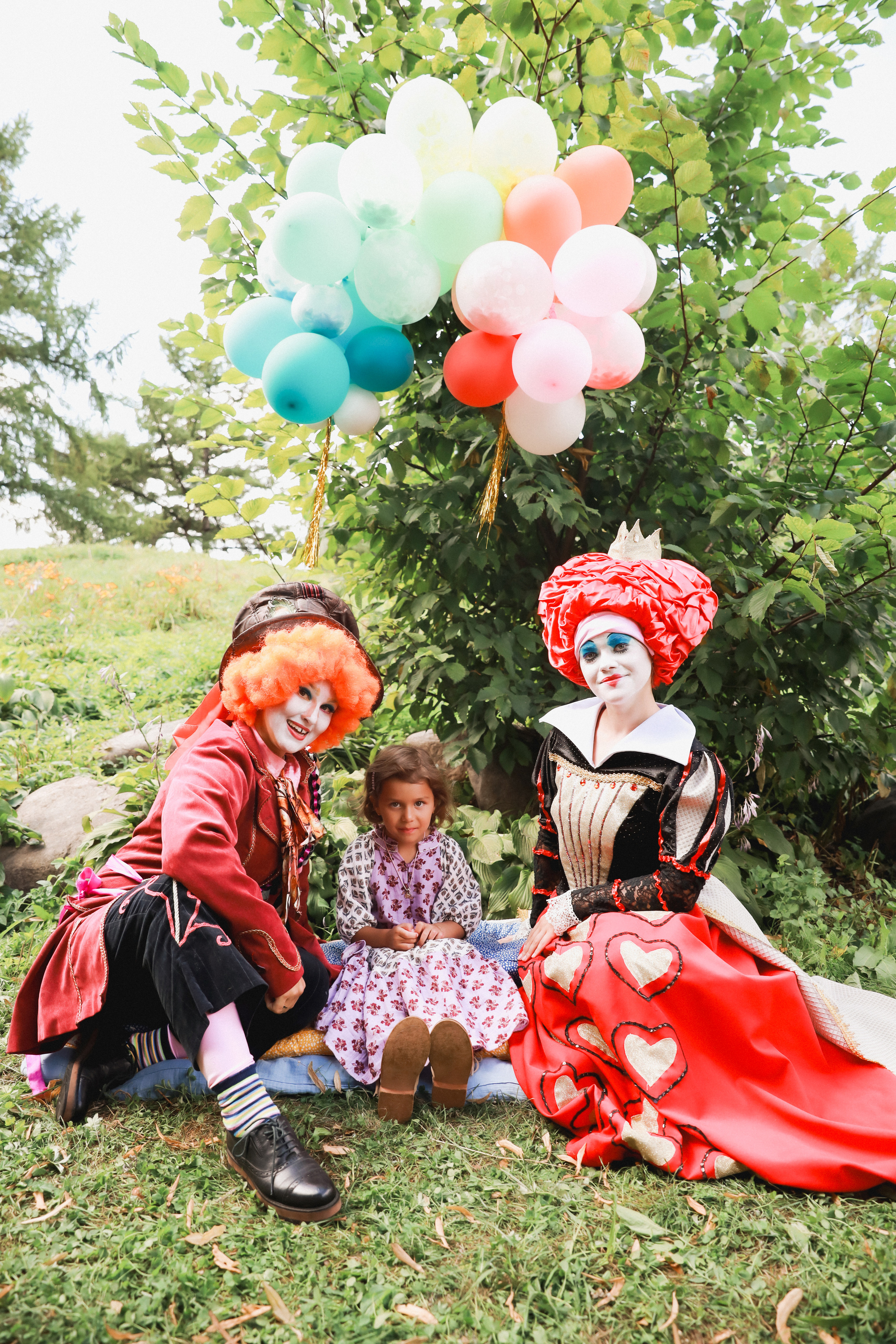 Летний пикник Алиса в стране чудес. Детский и семейный фотограф Москва Виктория Самоховец