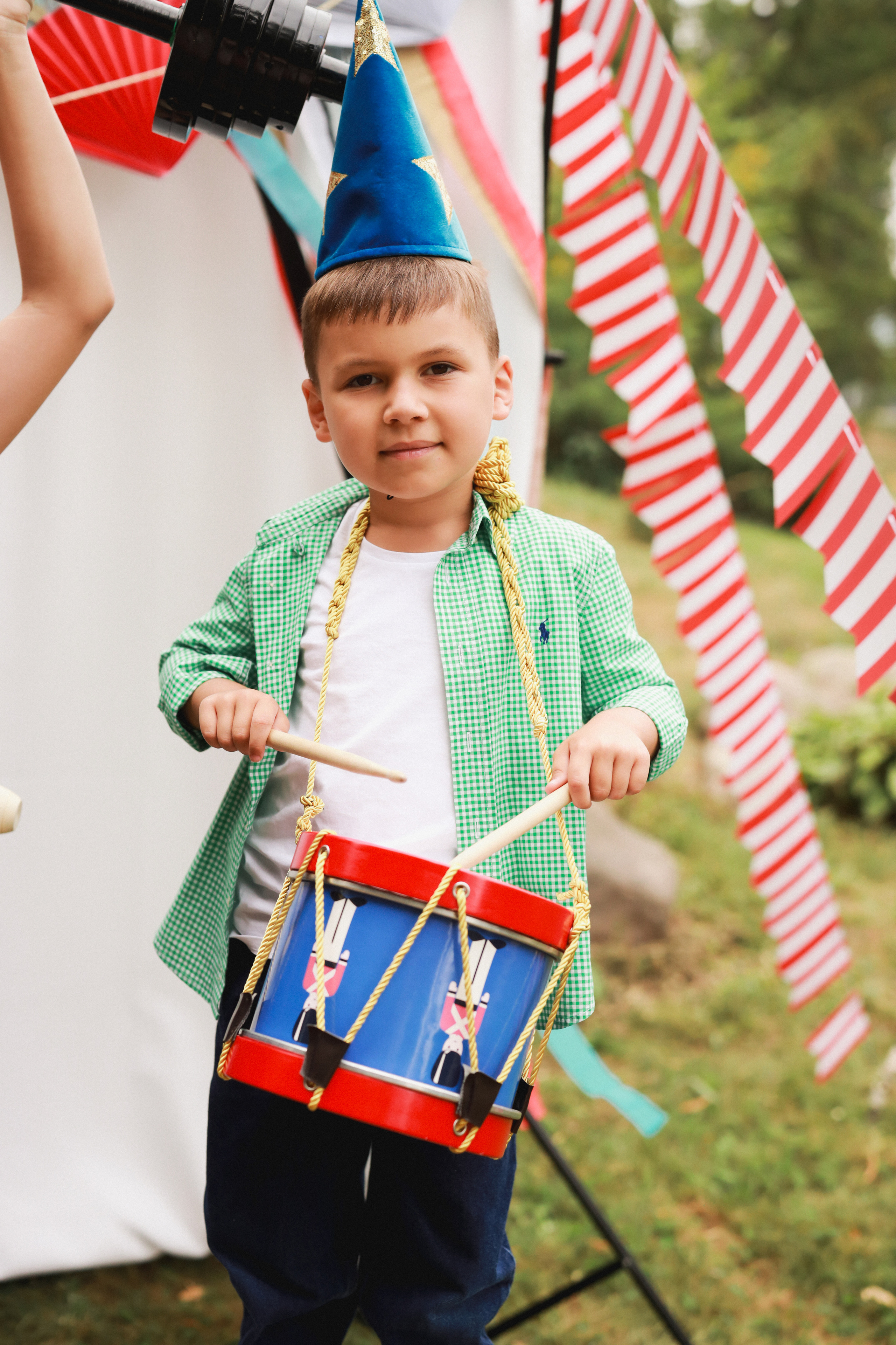 Праздник в стиле старинный цирк. Детский и семейный фотограф Москва Виктория Самоховец