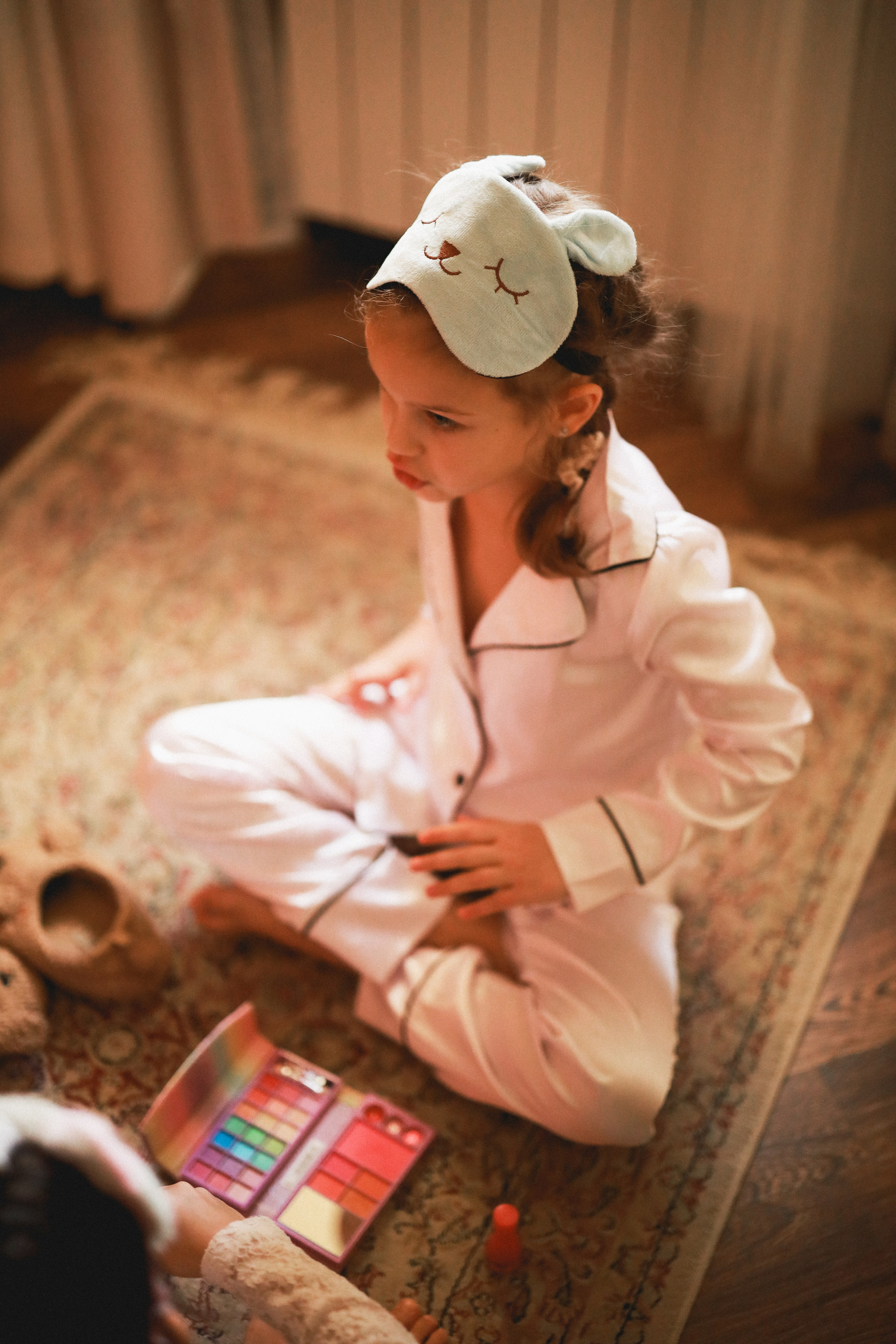 Анна пижамная вечеринка. Детский и семейный фотограф Москва Виктория Самоховец