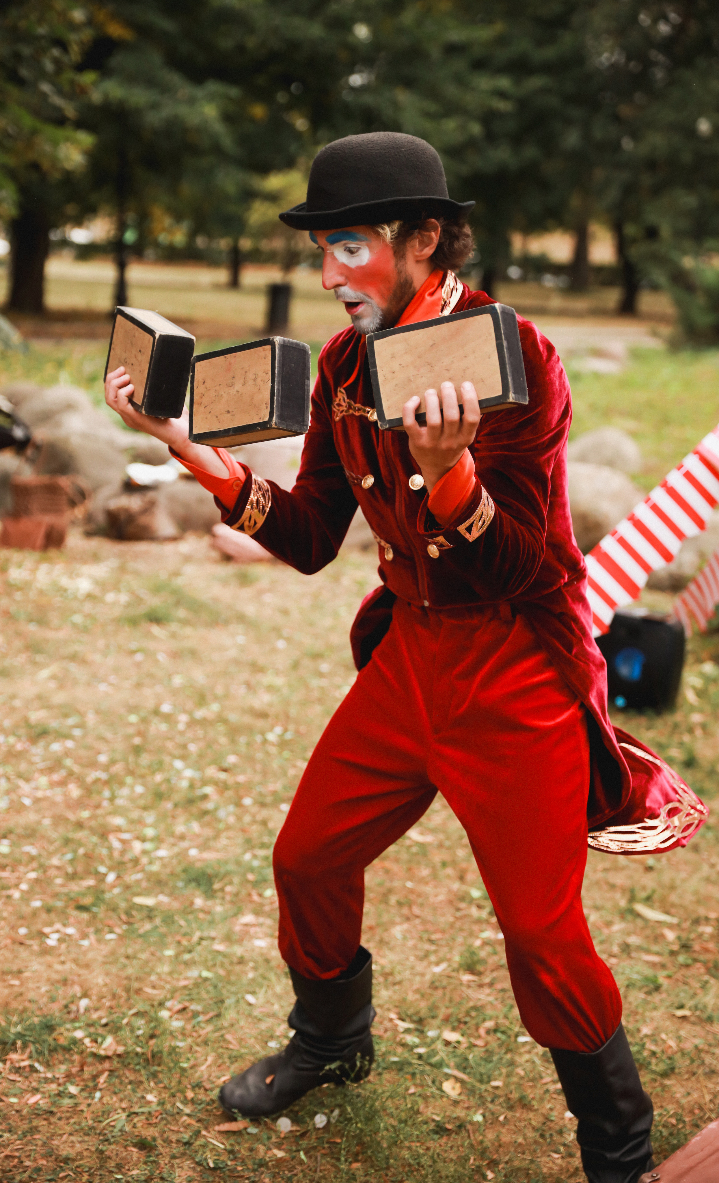 Праздник в стиле старинный цирк. Детский и семейный фотограф Москва Виктория Самоховец