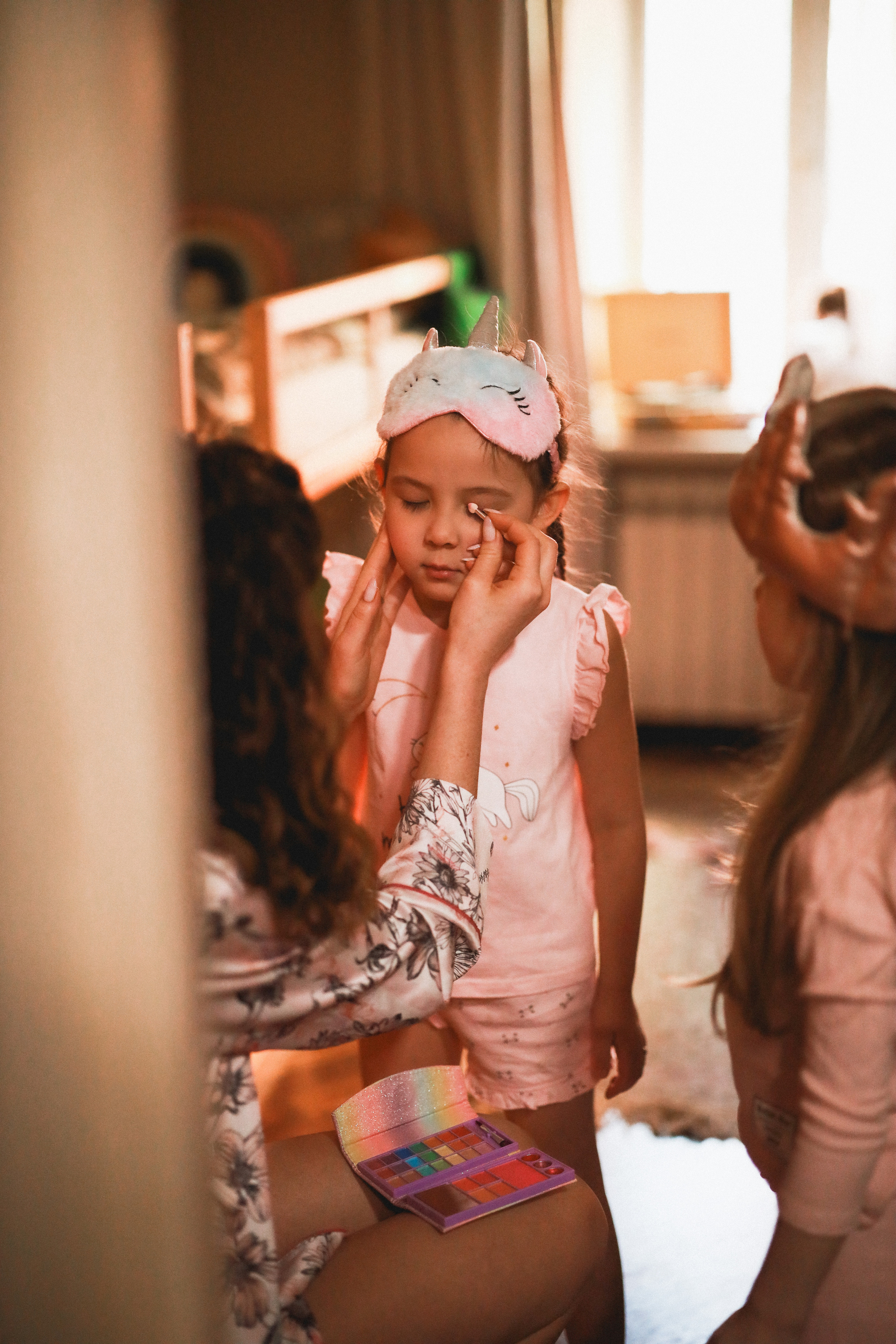 Анна пижамная вечеринка. Детский и семейный фотограф Москва Виктория Самоховец