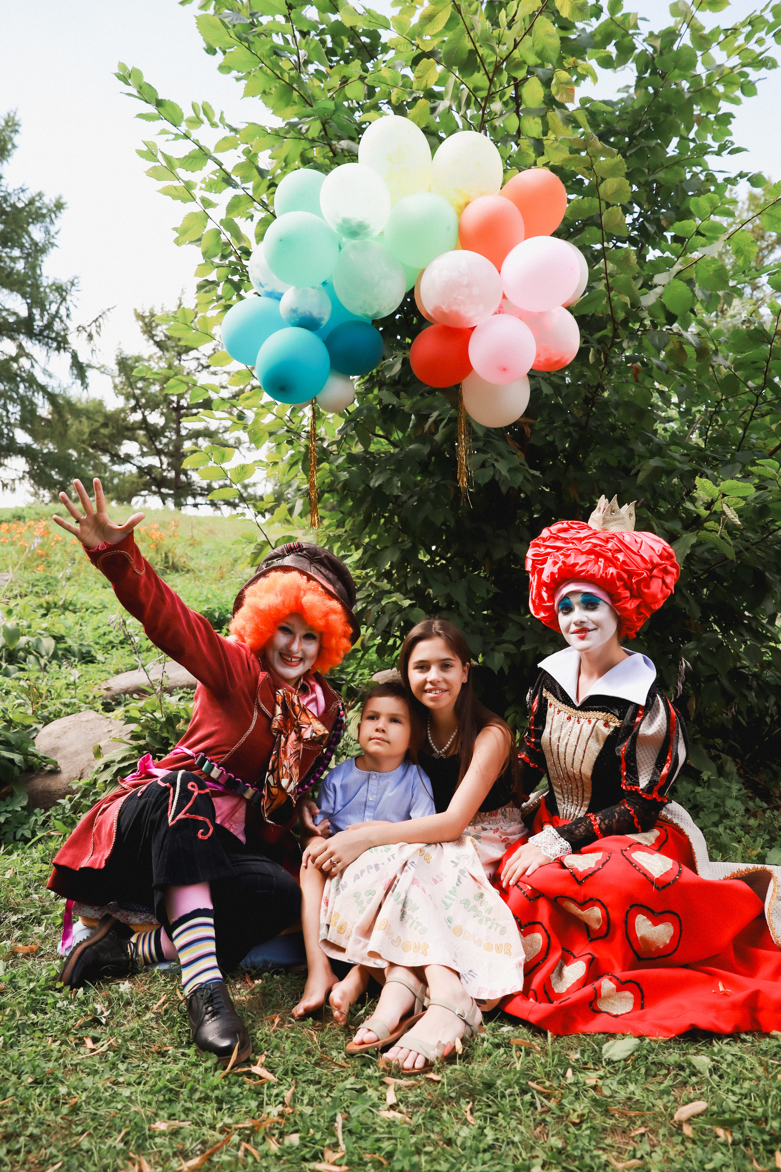 Летний пикник Алиса в стране чудес. Детский и семейный фотограф Москва Виктория Самоховец