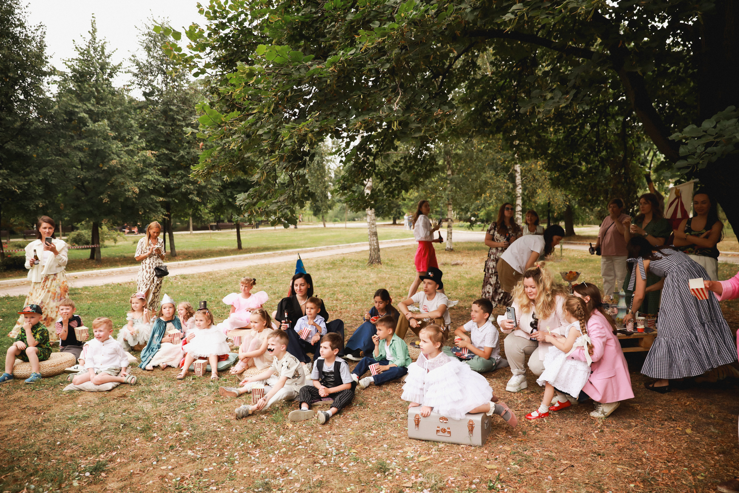 Праздник в стиле старинный цирк. Детский и семейный фотограф Москва Виктория Самоховец