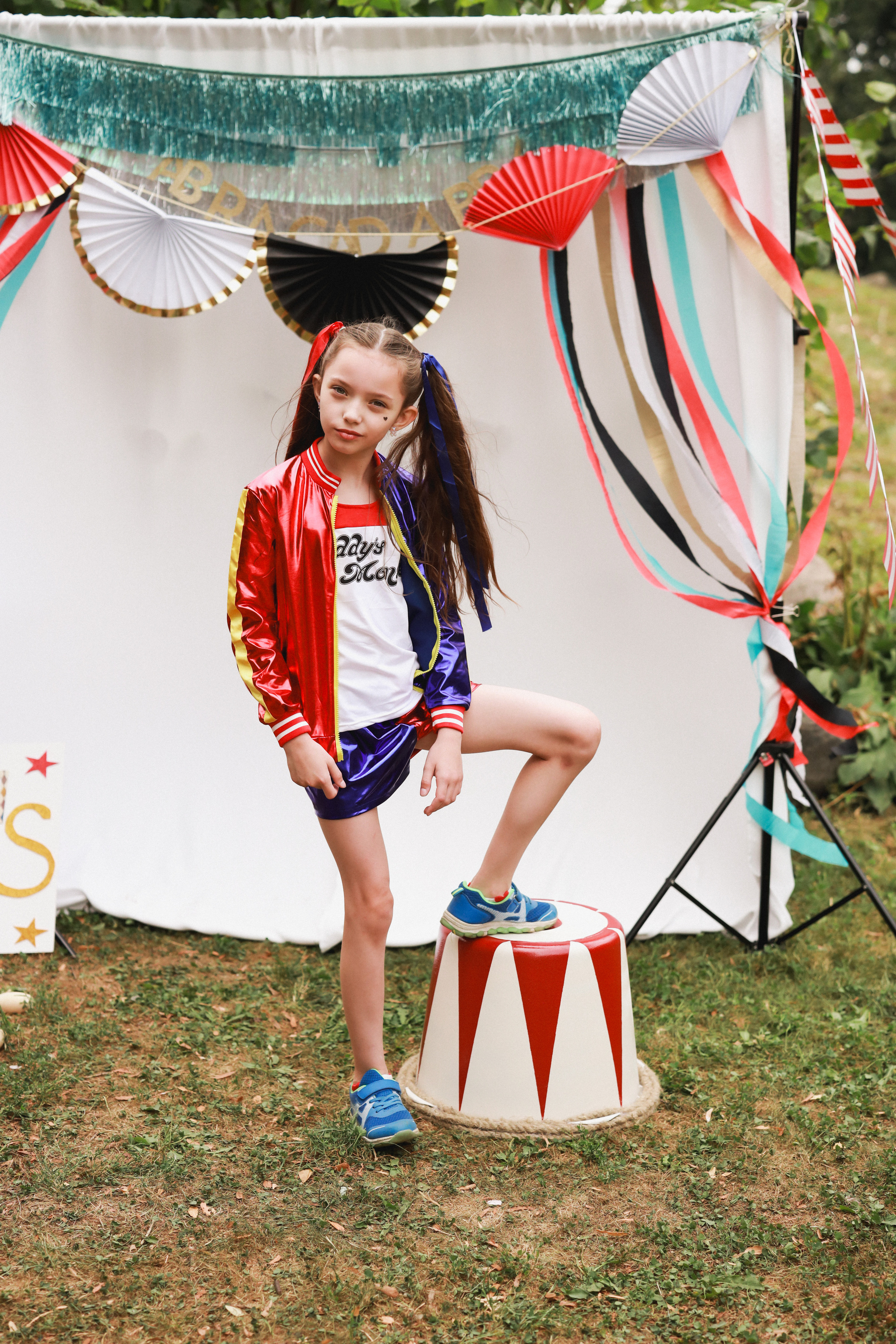 Праздник в стиле старинный цирк. Детский и семейный фотограф Москва Виктория Самоховец