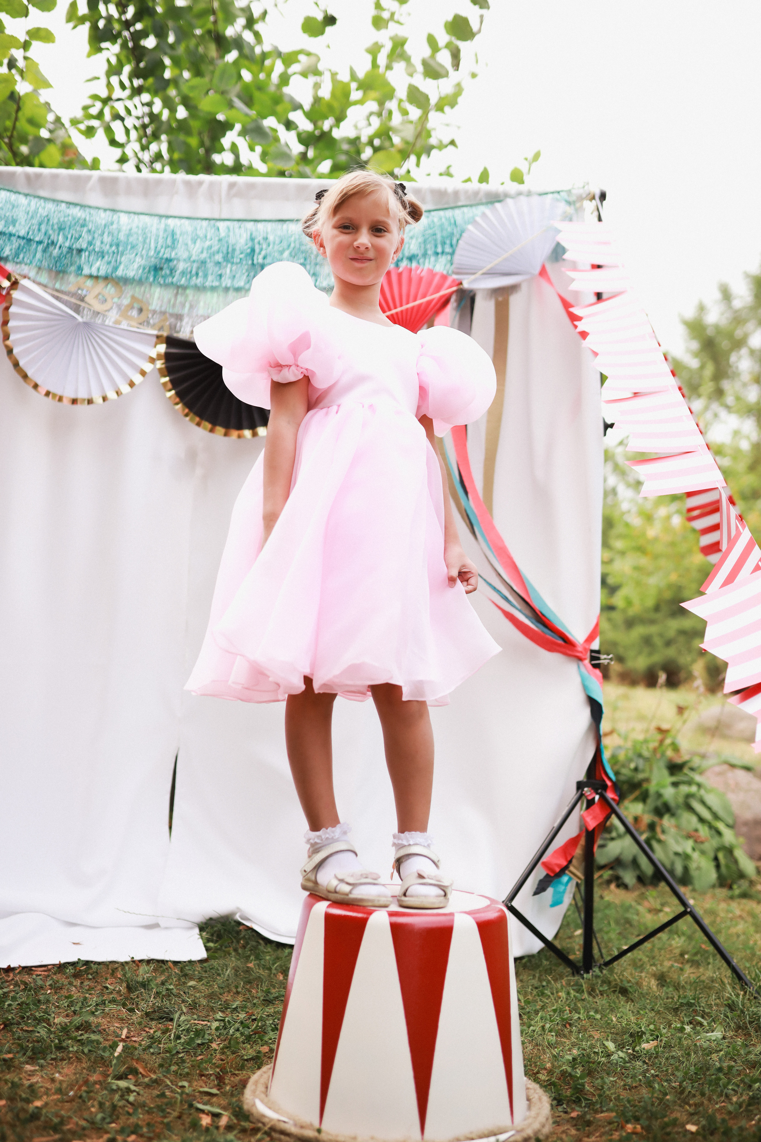 Праздник в стиле старинный цирк. Детский и семейный фотограф Москва Виктория Самоховец