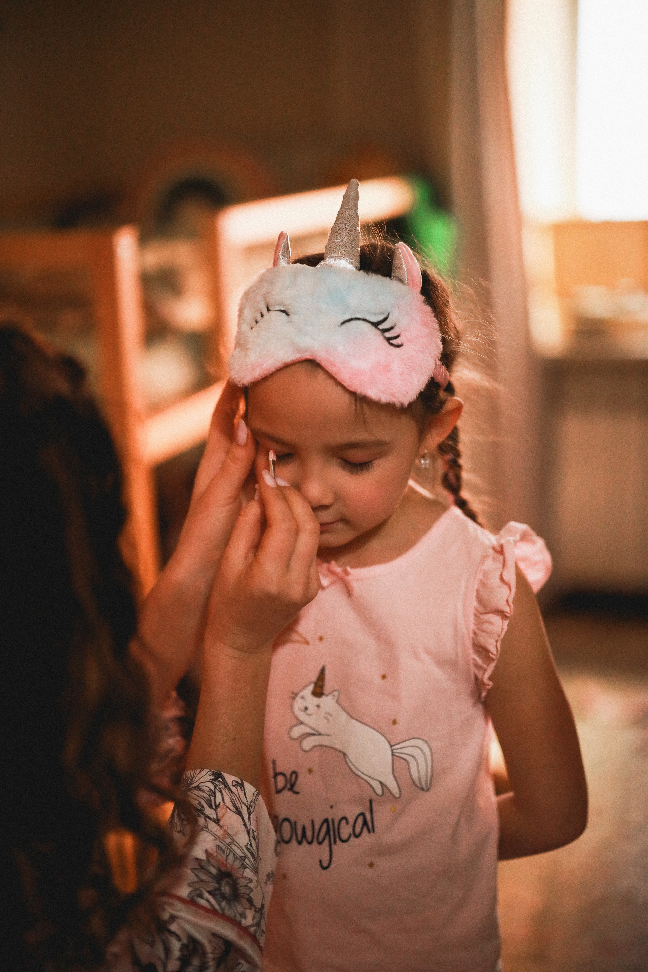 Анна пижамная вечеринка. Детский и семейный фотограф Москва Виктория Самоховец