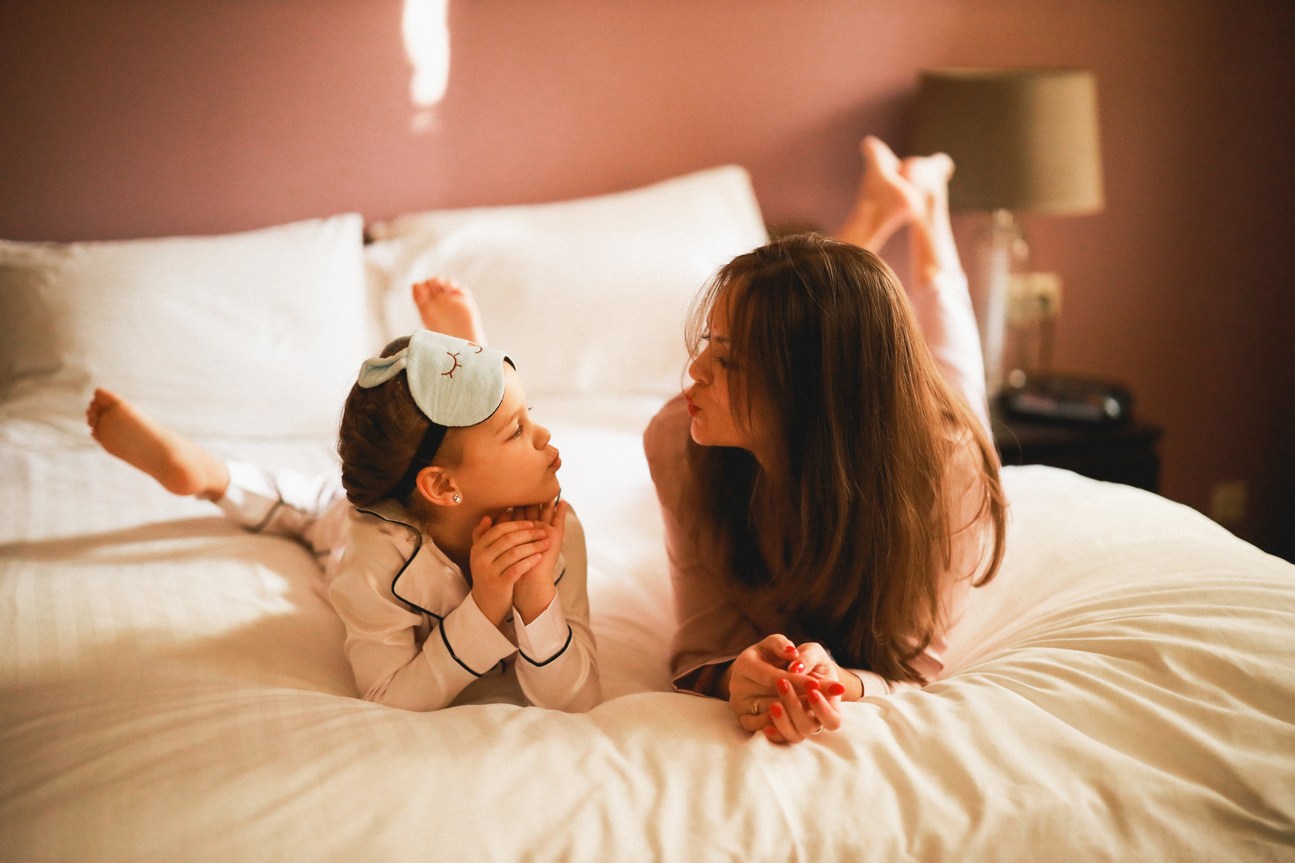 Анна пижамная вечеринка. Детский и семейный фотограф Москва Виктория Самоховец