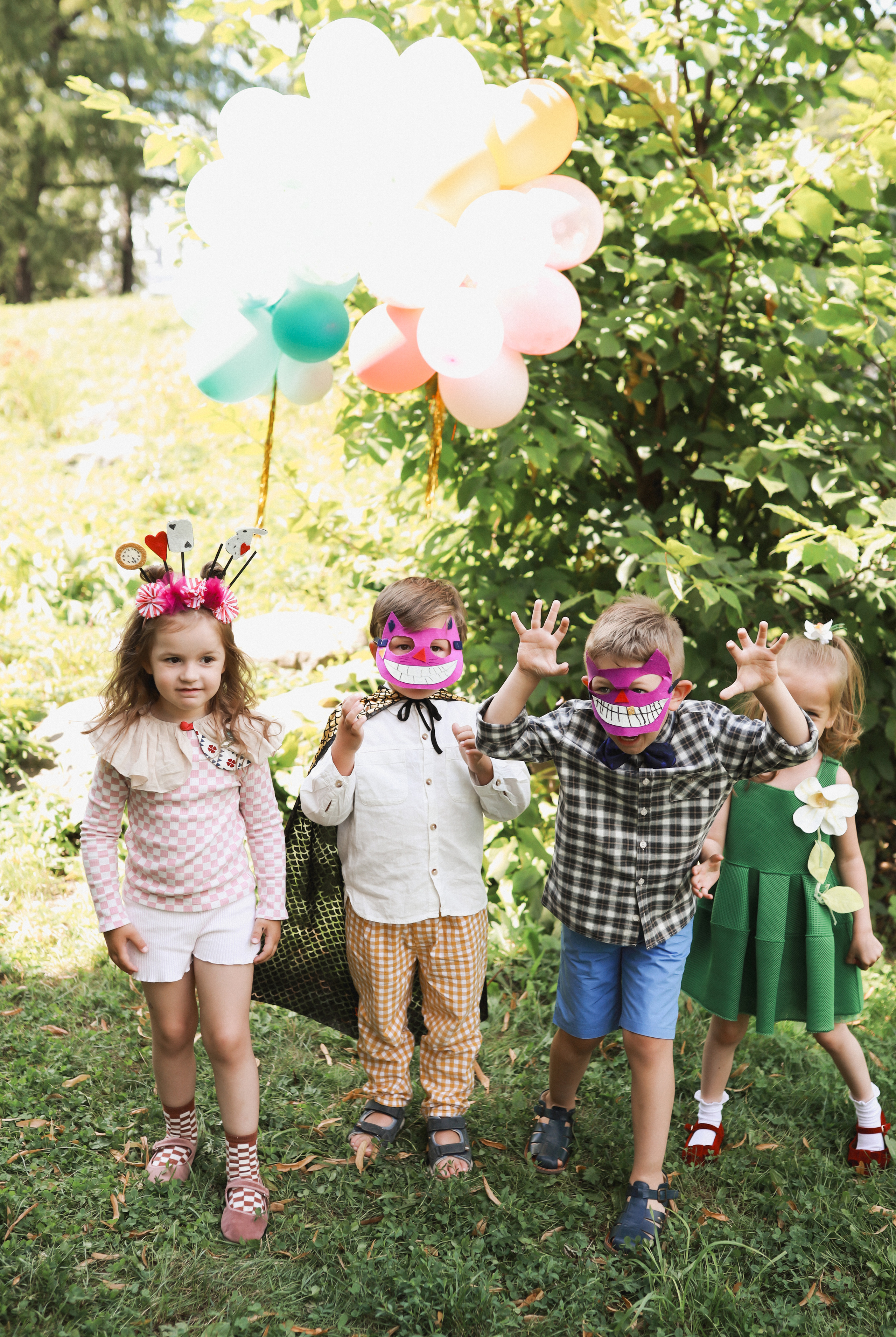 Летний пикник Алиса в стране чудес. Детский и семейный фотограф Москва Виктория Самоховец