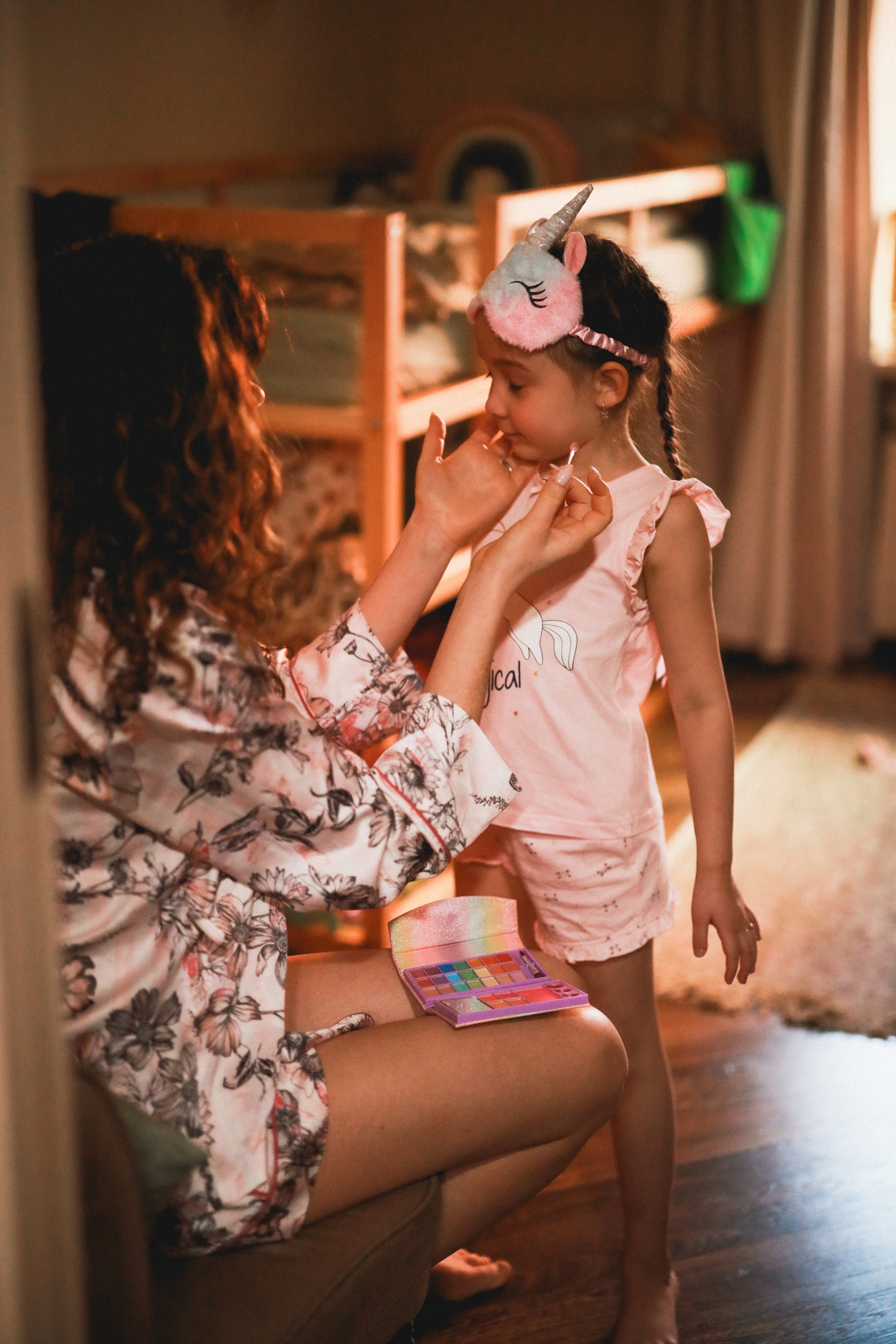 Анна пижамная вечеринка. Детский и семейный фотограф Москва Виктория Самоховец