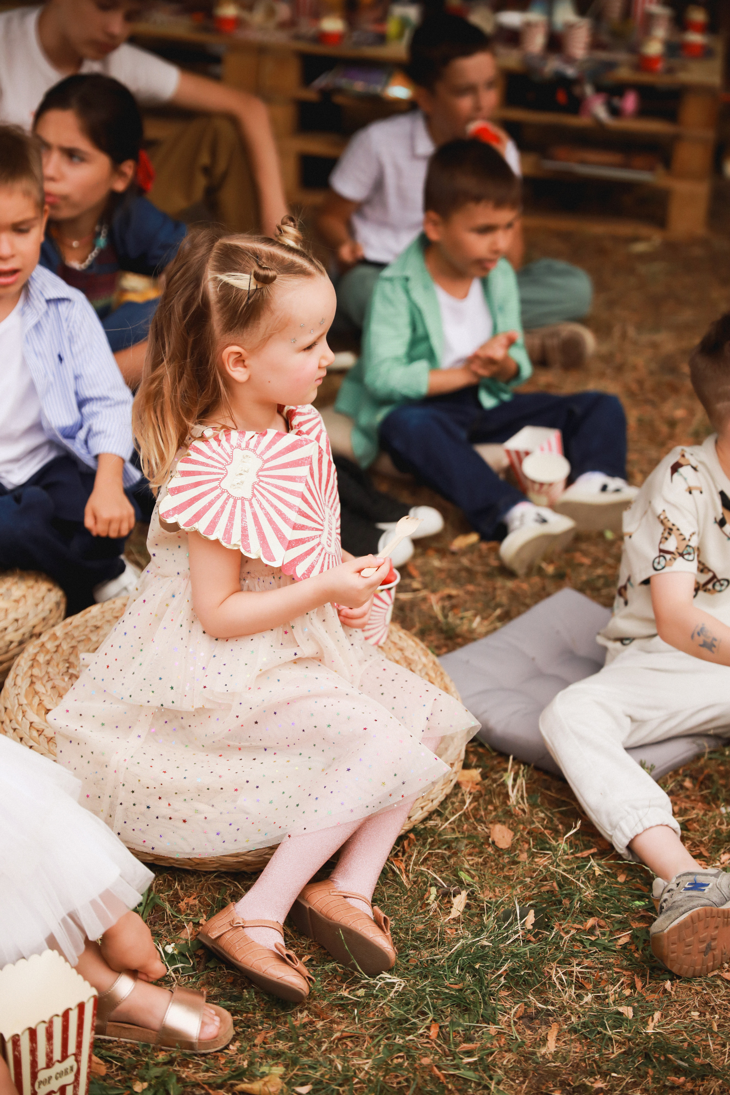 Праздник в стиле старинный цирк. Детский и семейный фотограф Москва Виктория Самоховец