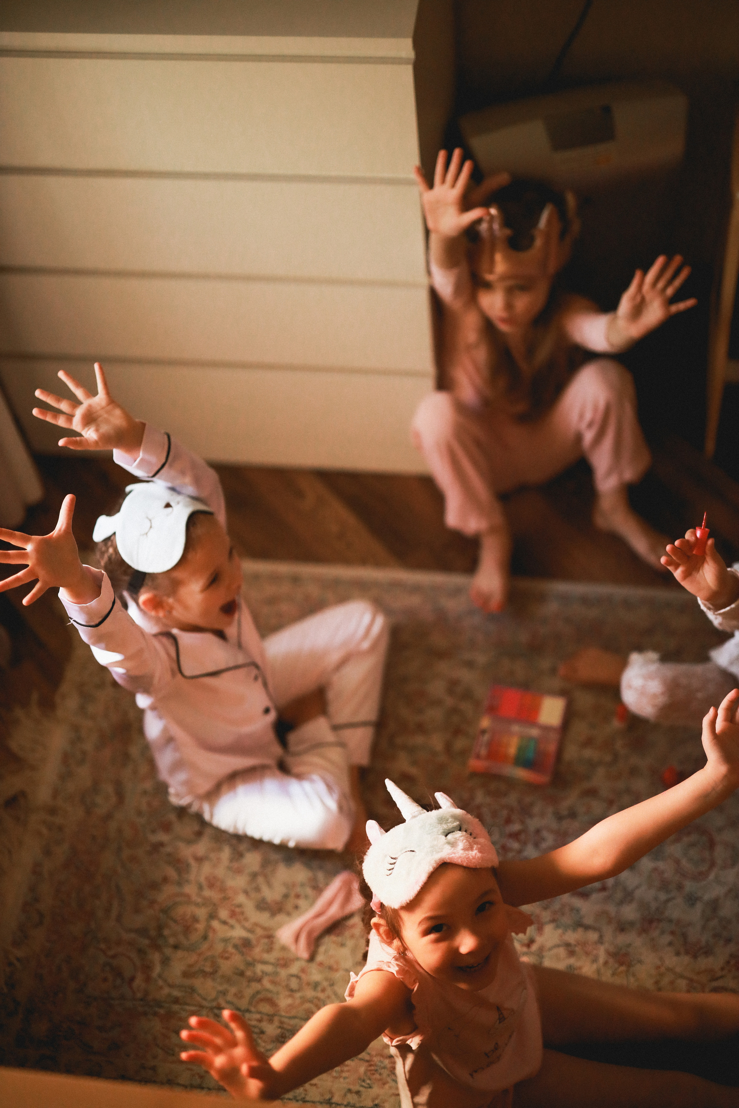 Анна пижамная вечеринка. Детский и семейный фотограф Москва Виктория Самоховец