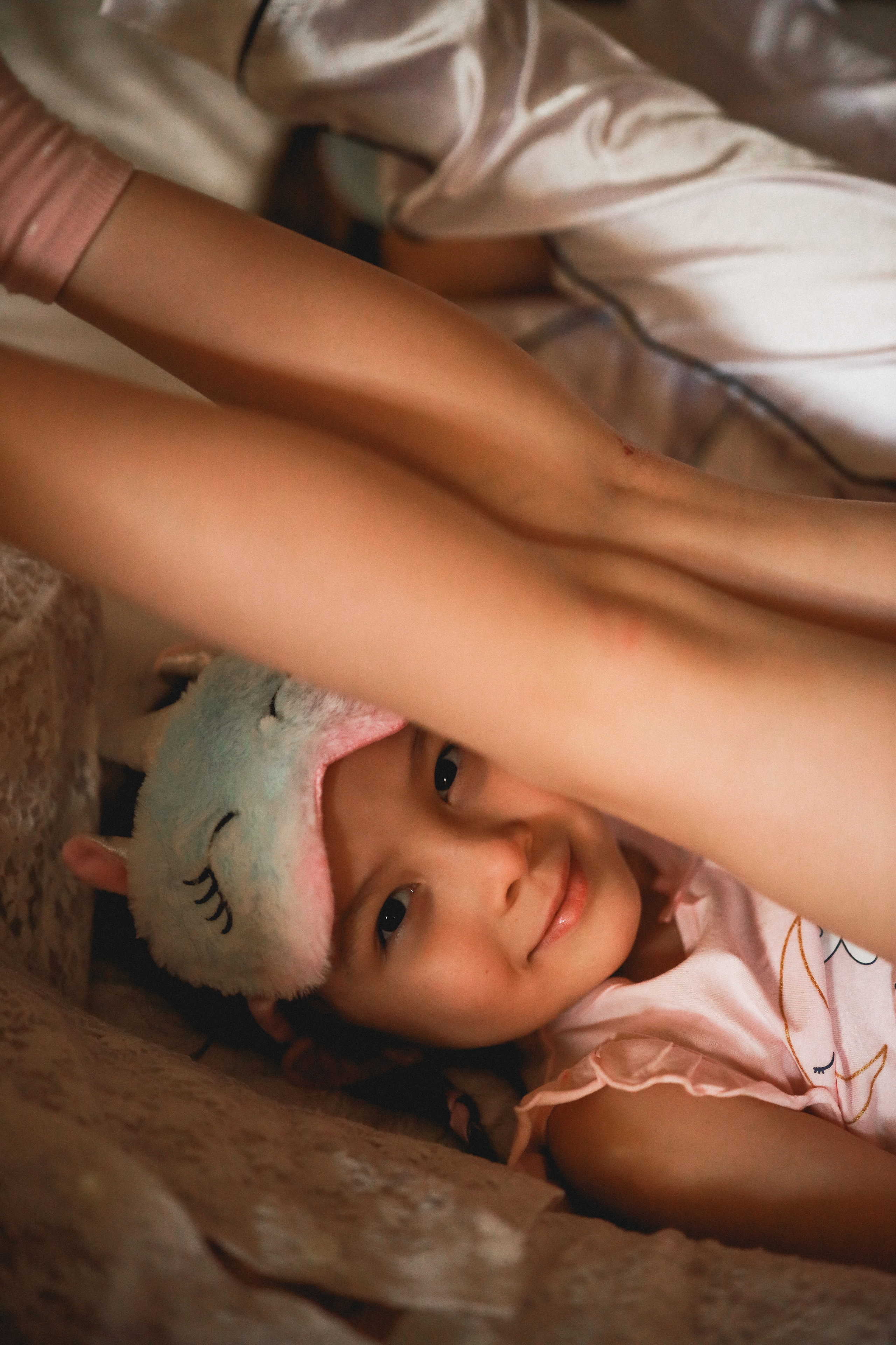 Анна пижамная вечеринка. Детский и семейный фотограф Москва Виктория Самоховец