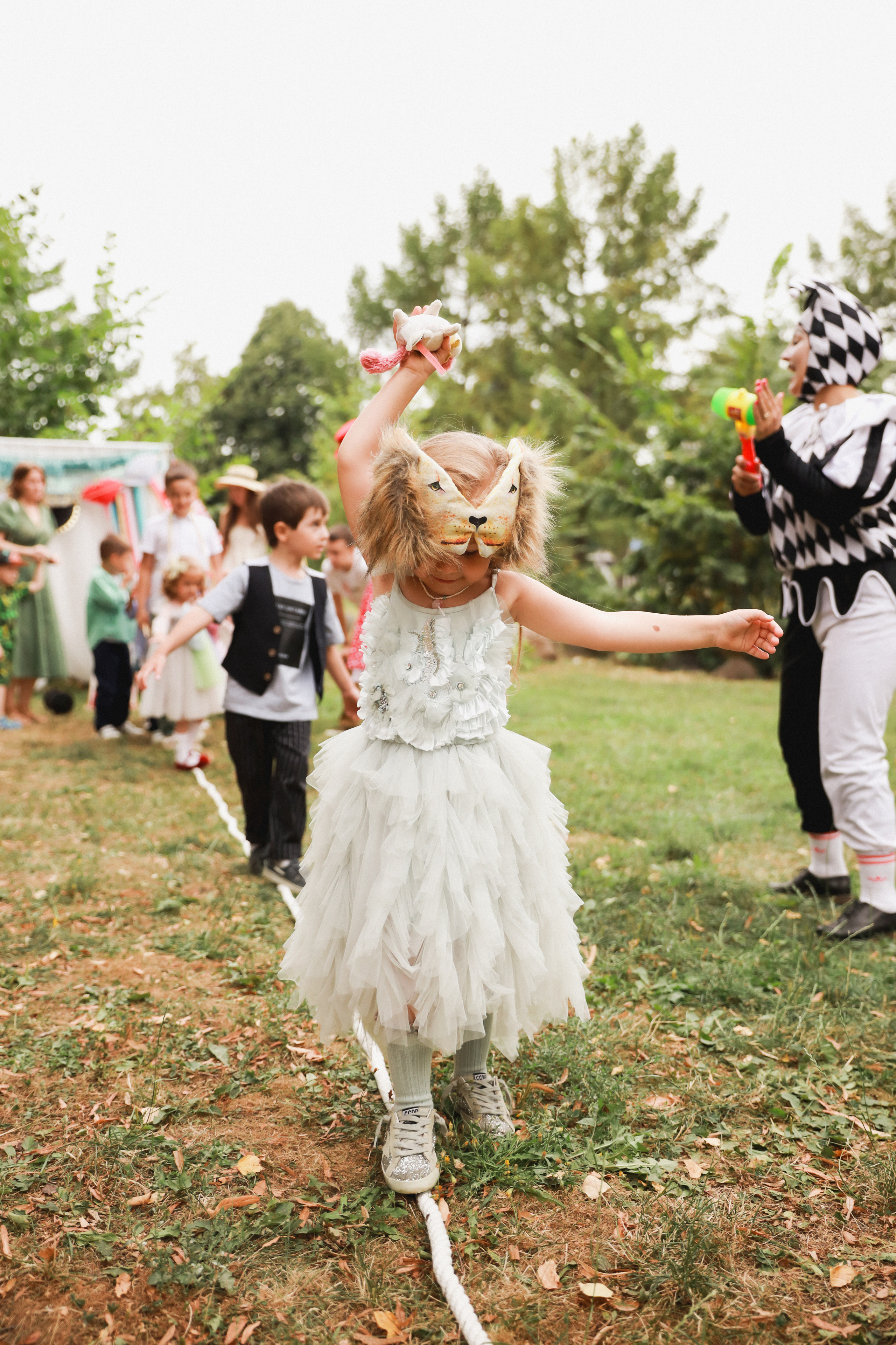 Праздник в стиле старинный цирк. Детский и семейный фотограф Москва Виктория Самоховец