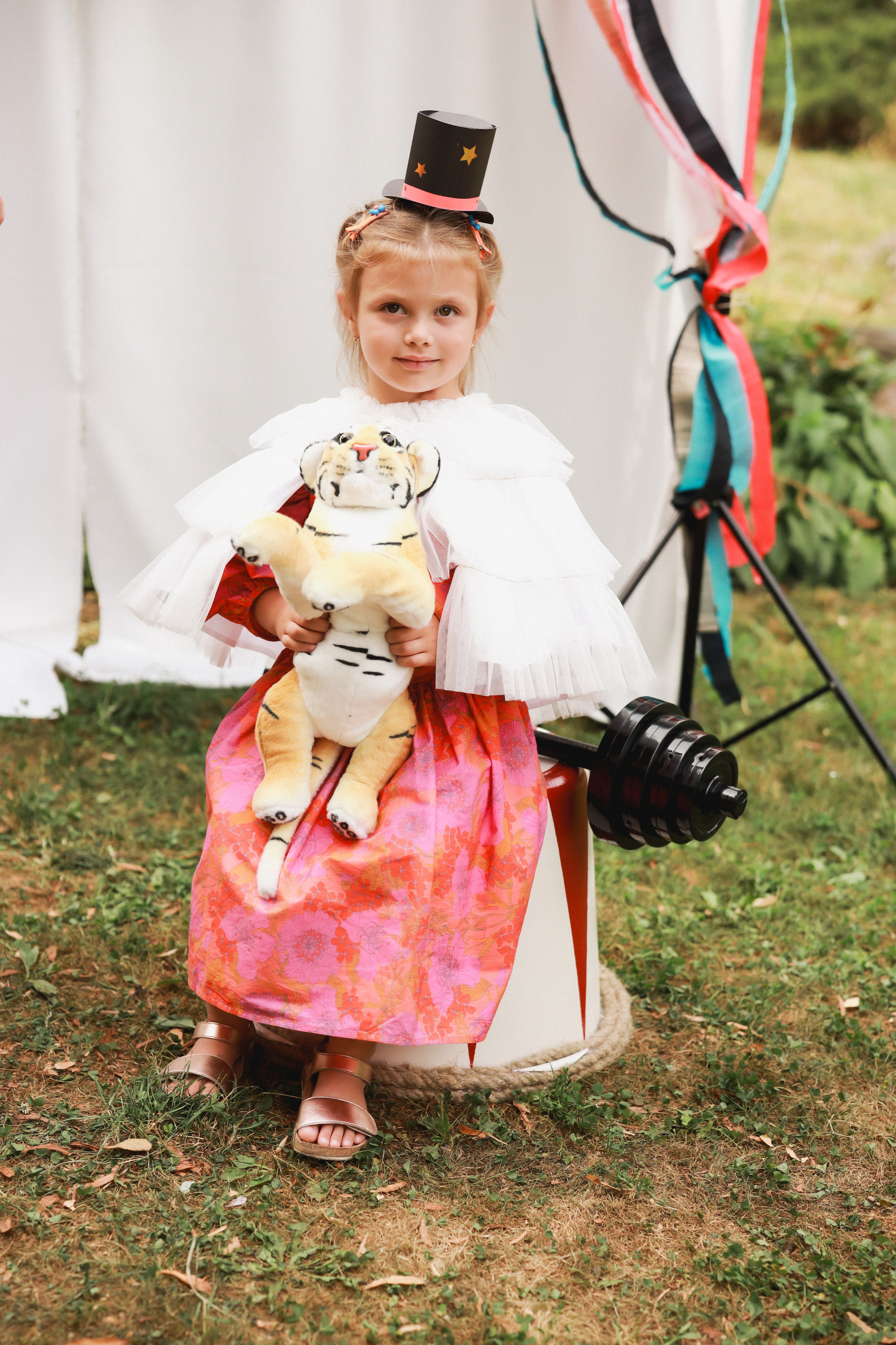 Праздник в стиле старинный цирк. Детский и семейный фотограф Москва Виктория Самоховец