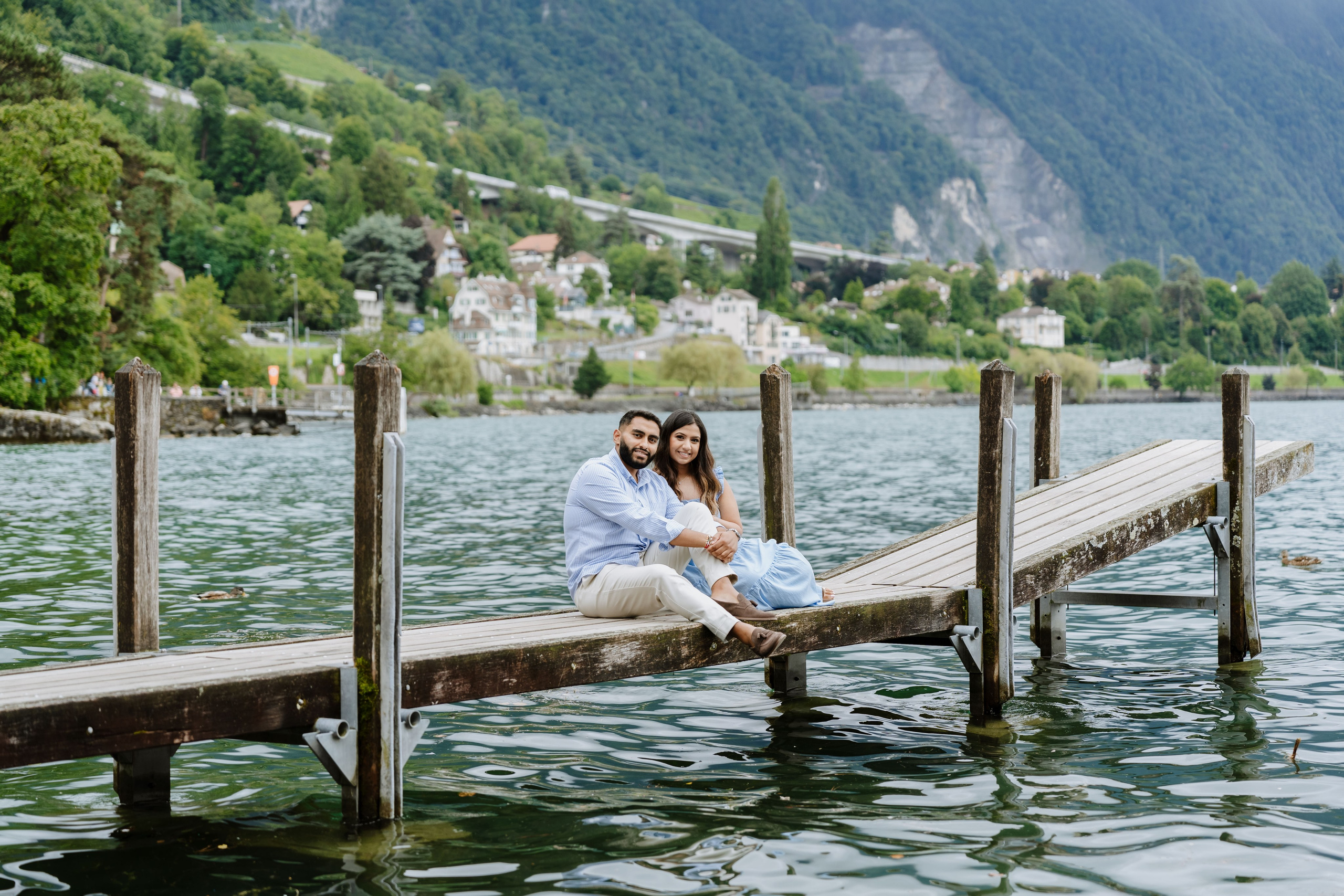 Krishna & Ravi | Proposal Montreux. Professional Wedding Photographer Geneva & Romande Switzerland | Tanya Creator