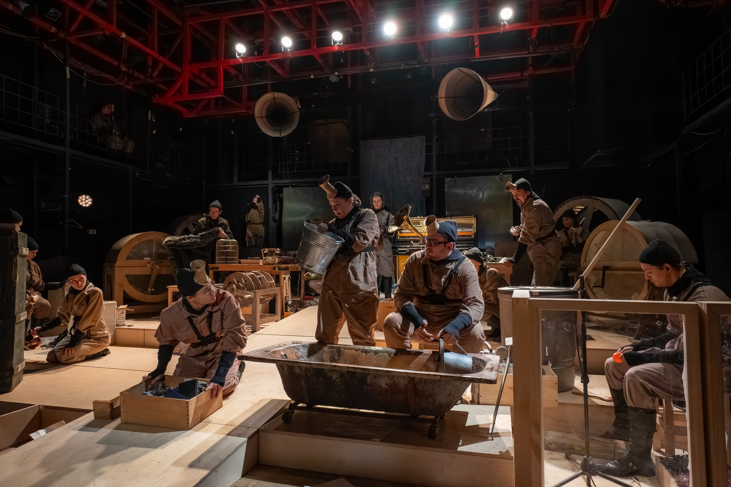 Театр Маяковского: Сон в русскую ночь. Сайт фотографа Сергея Абрамова