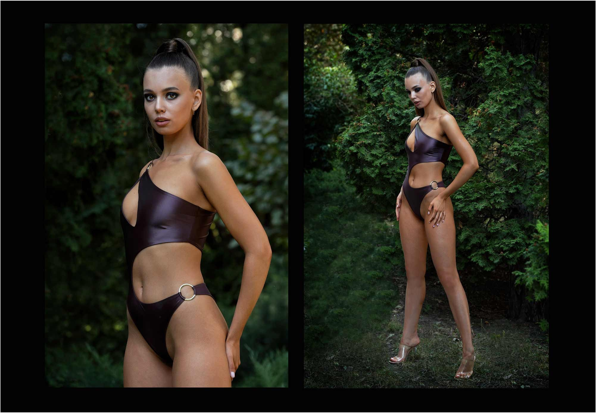 купальник "The Serpent", модель Катя Разина, бренд женской одежды