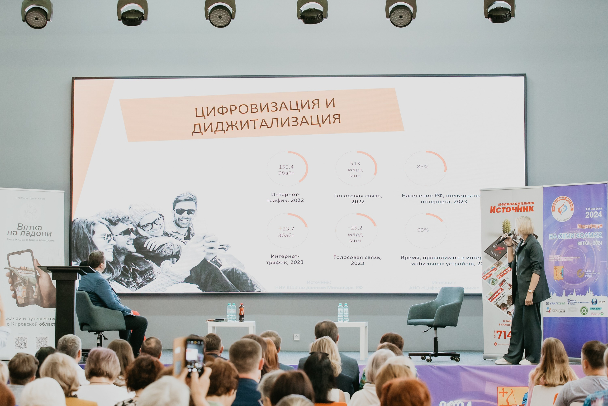 Медиафорум «На семи холмах. Вятка». Фотограф событий Злобин Дмитрий