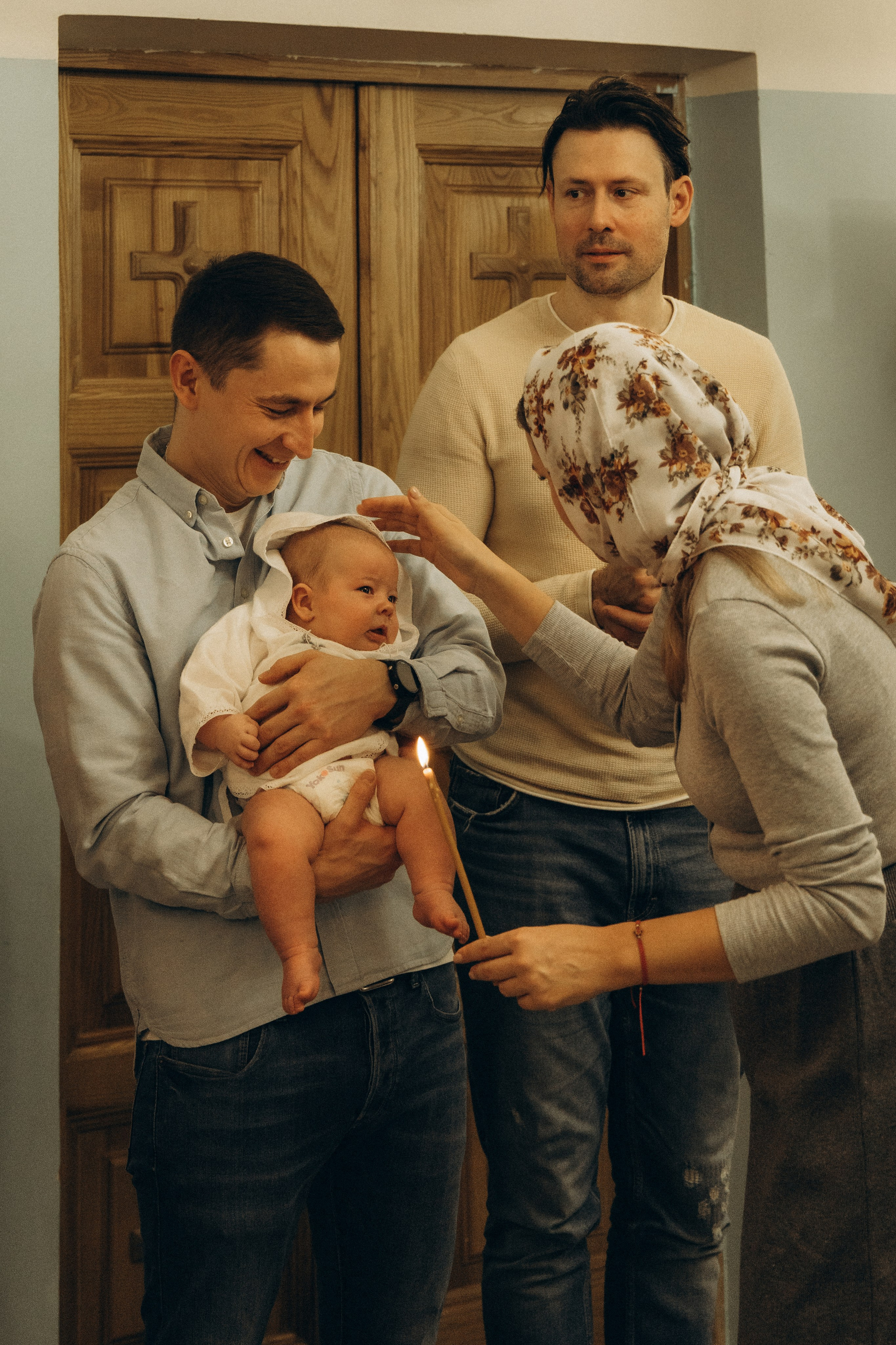 Таинство Крещения. Фотограф lifestylе в Москве Пшеничная Анастасия