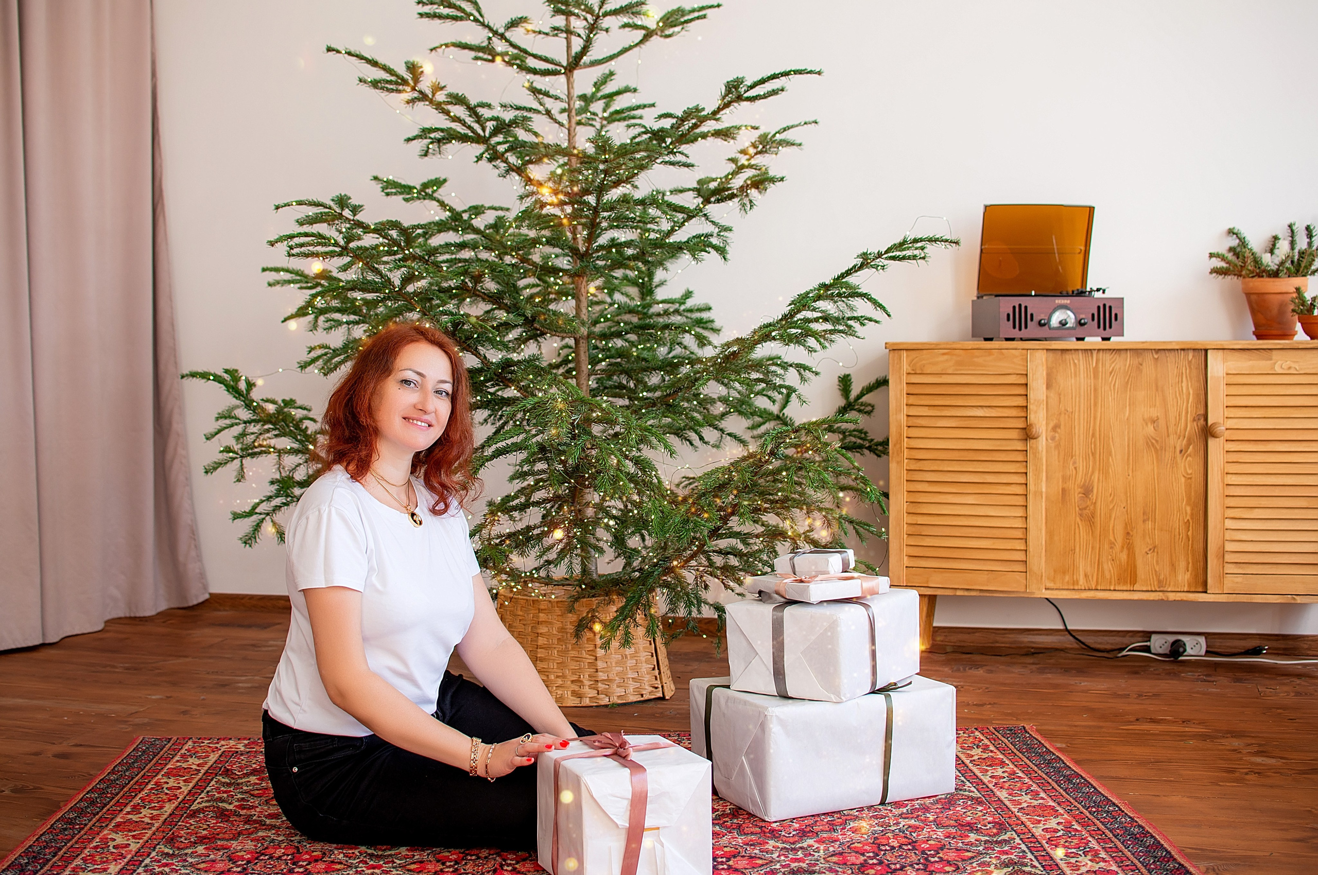 Новогодняя семейная фотосессия в Краснодаре 2023-2024. Фотограф новорожденных Краснодар Малышенко Надежда