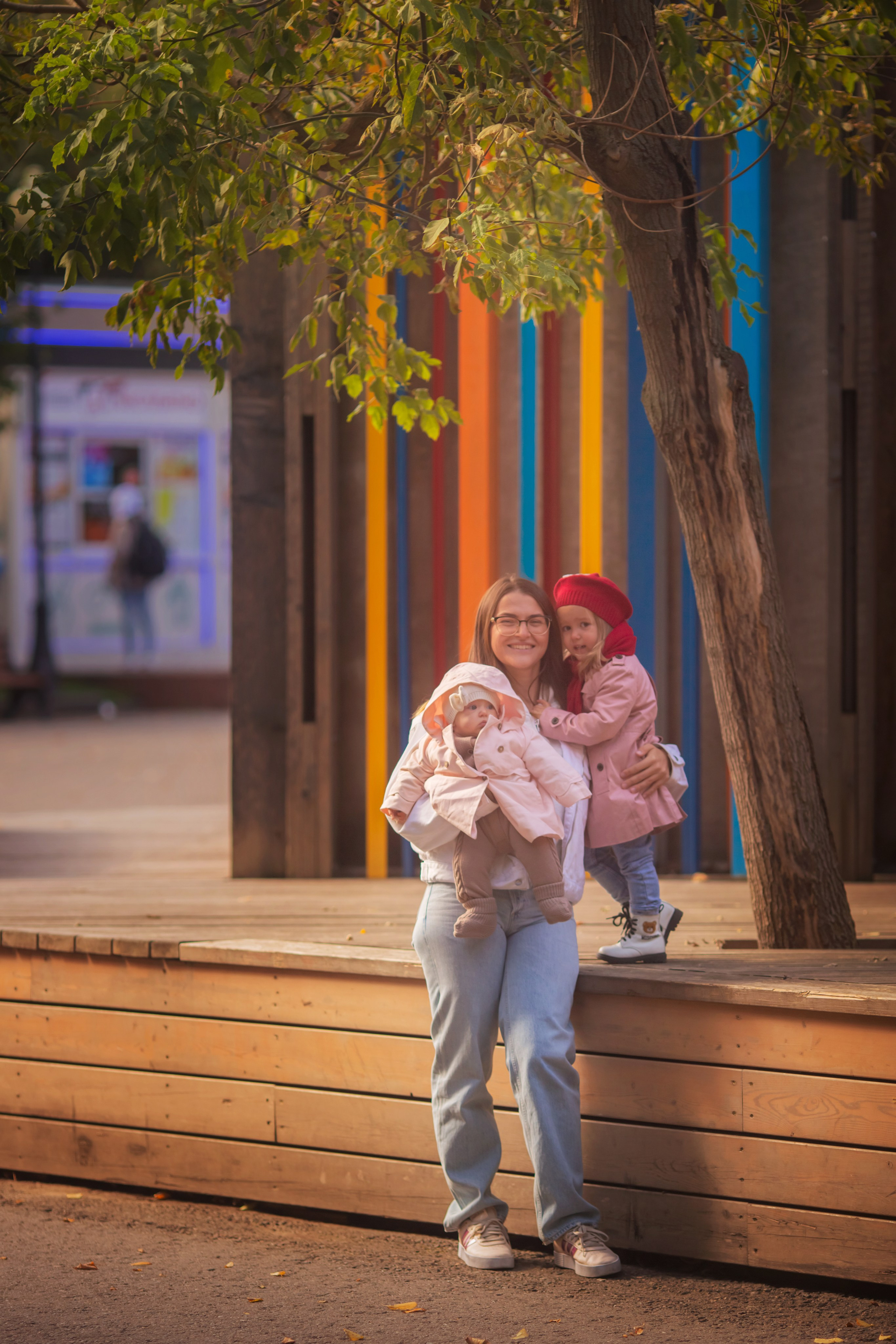 Прогулка в Парке Горького. צלם ואמן ילדים ומשפחה