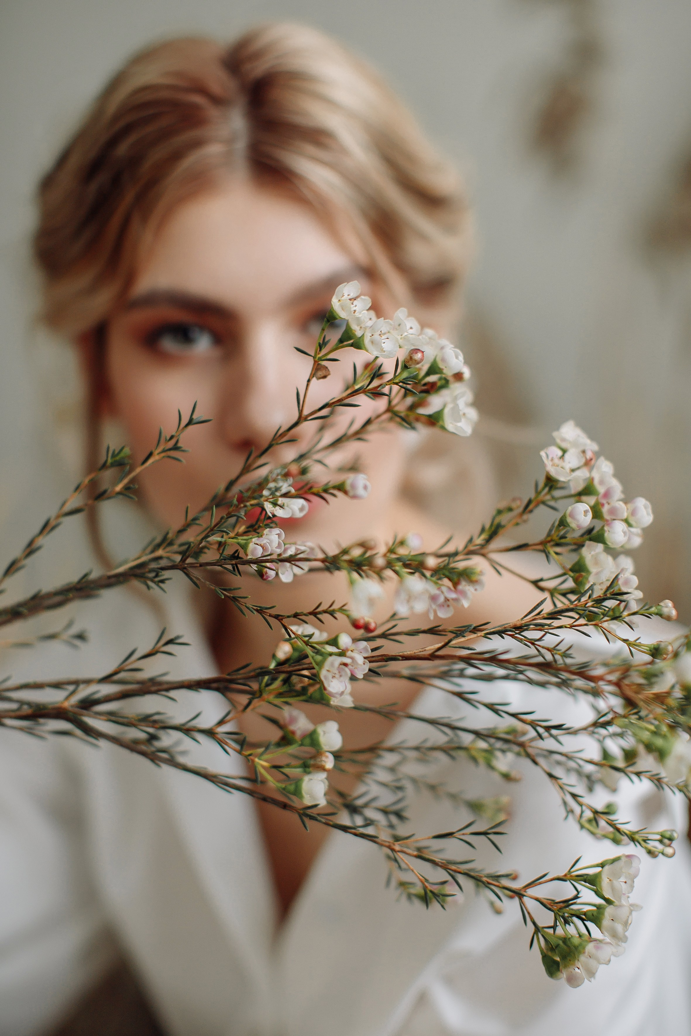 Портретная фотосессия Насти. Свадебный фотограф Москва