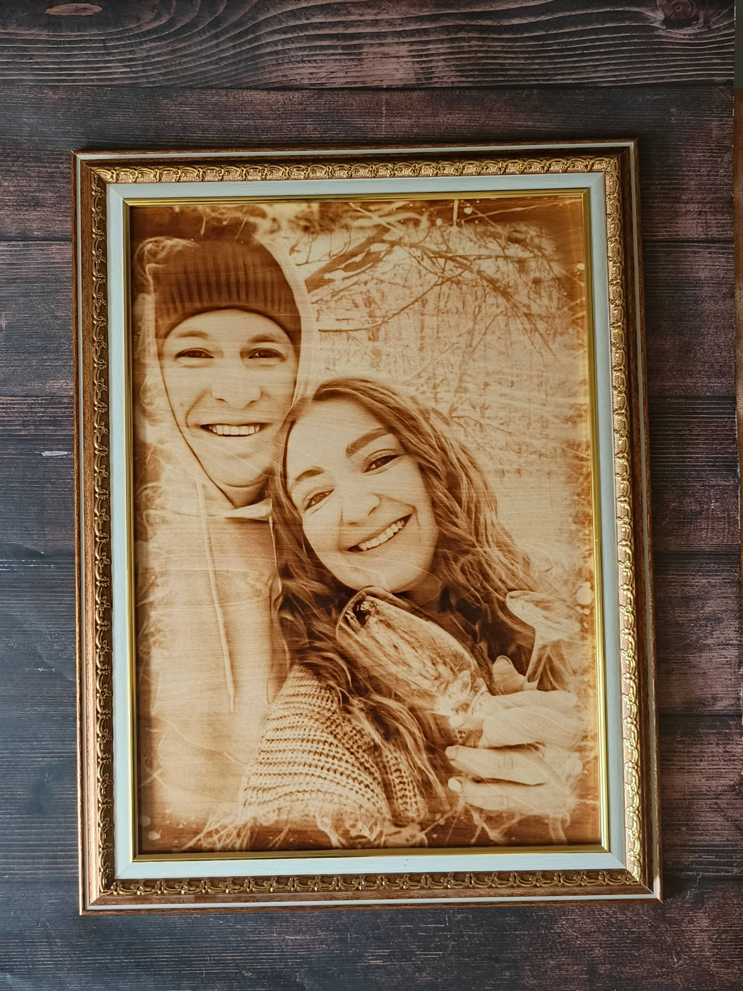 Портреты. Выжигания картин и портретов по фото