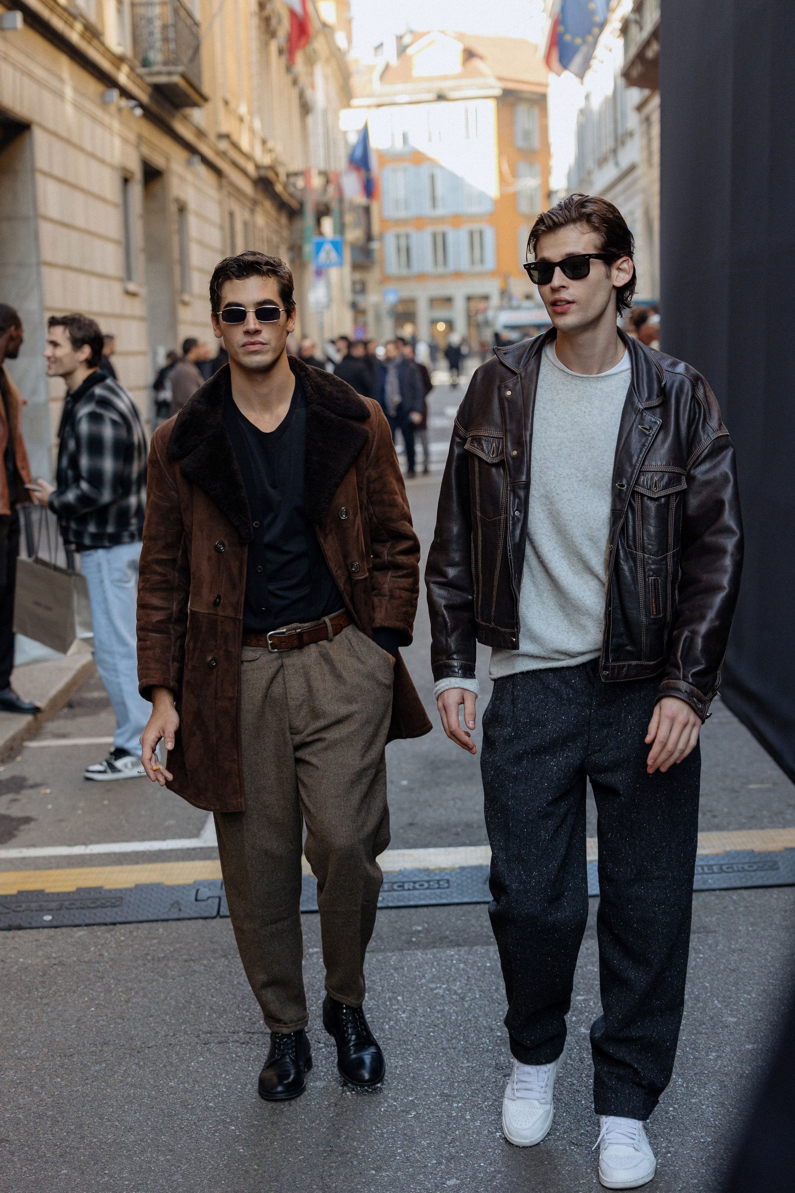 Milan Mens fashion week FW 24/25 ARMANI. Photographer in Milan Ivan Goncharov