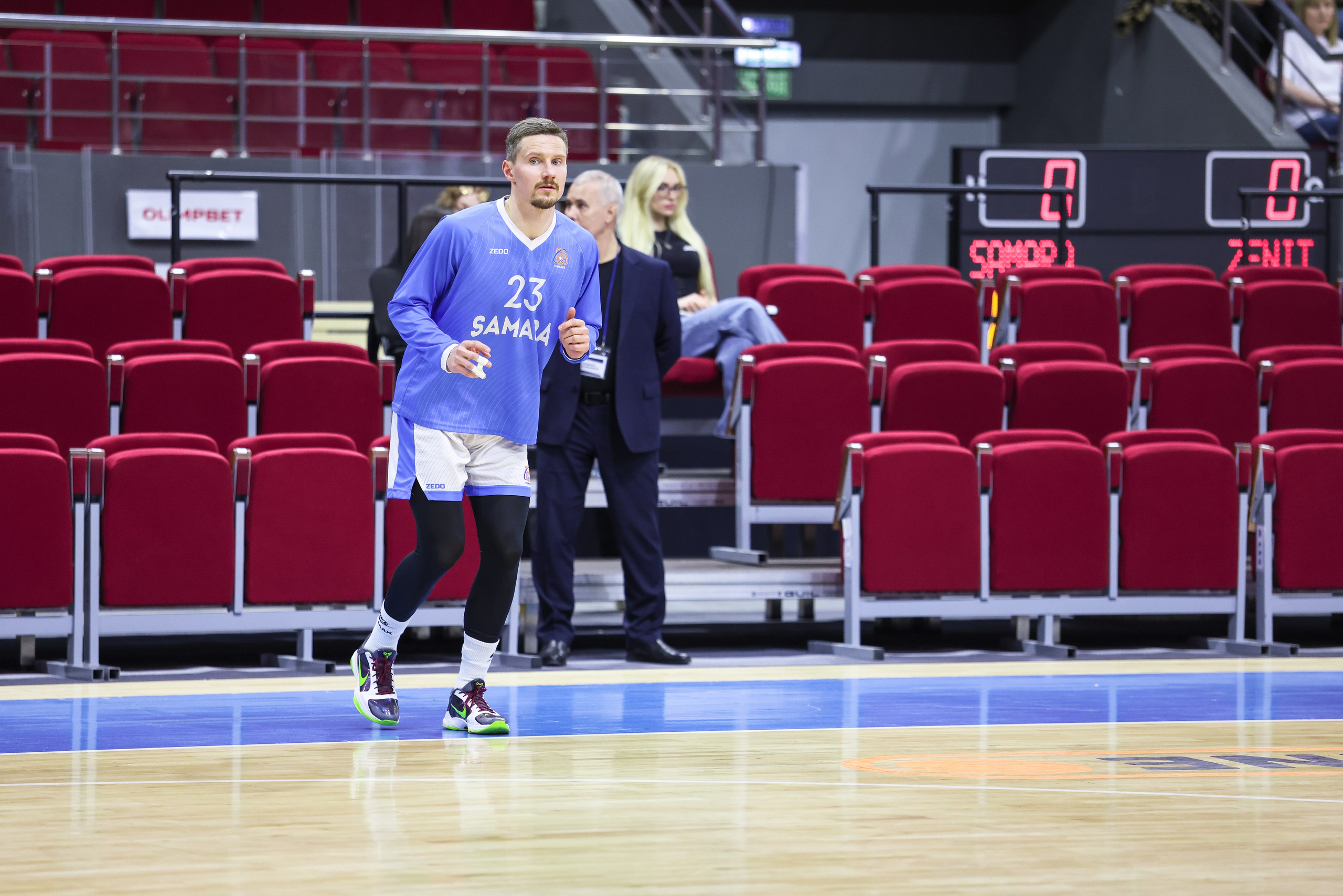 Баскетбол. Самара — Зенит. Единая лига ВТБ. Спортивный фотограф в Самаре