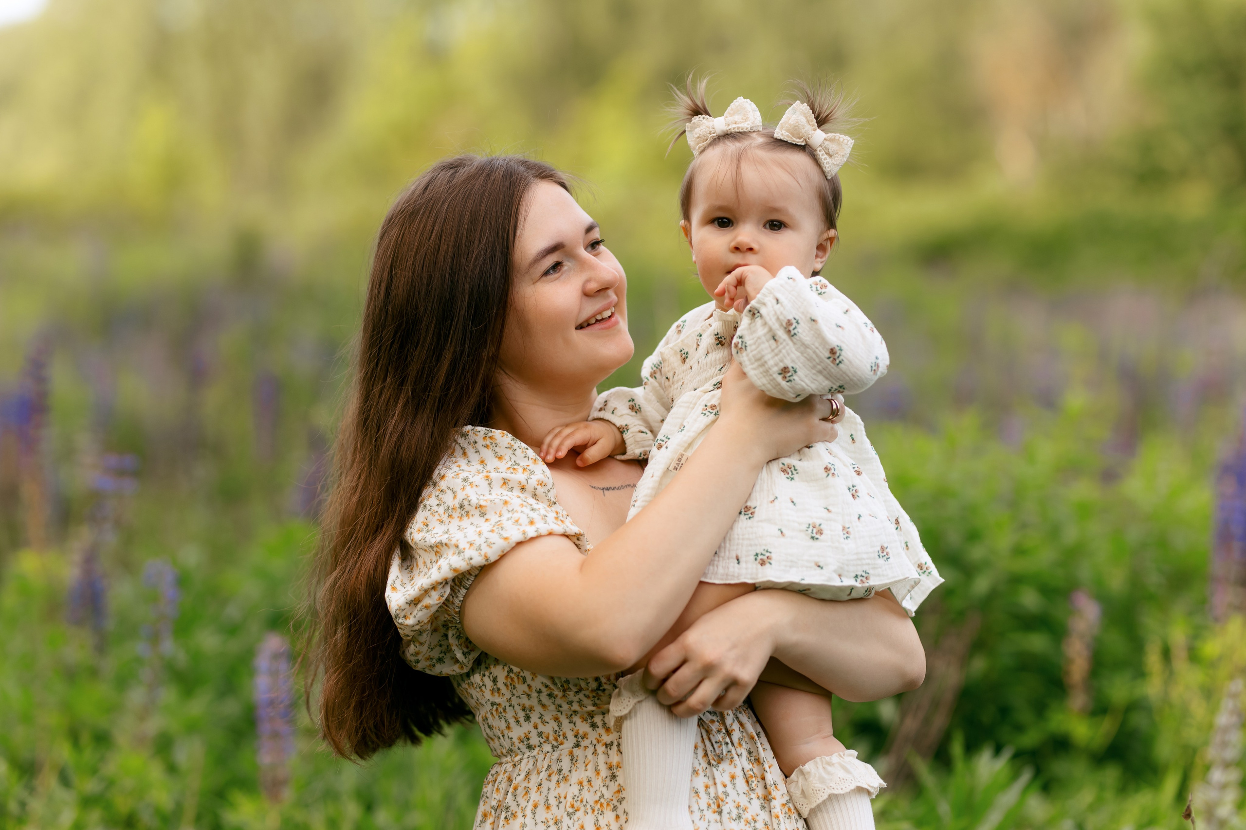 В люпинах. Свадебный и семейный фотограф в Туле и области Маша Костина