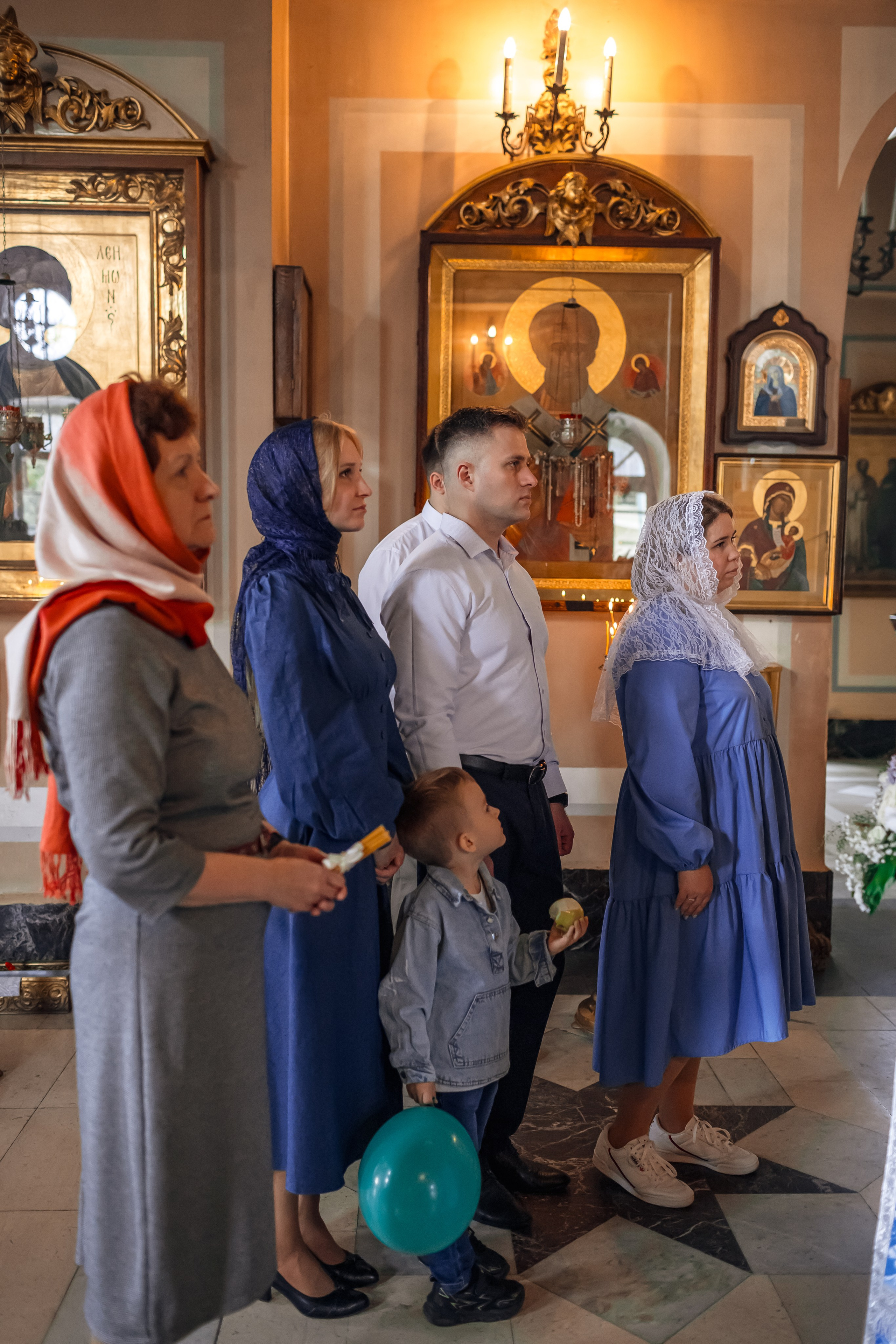 Крещение в Храме Влахернской иконы Божией Матери в Кузьминках. Профессиональный фотограф в Москве и Мо Мария Шантарёва