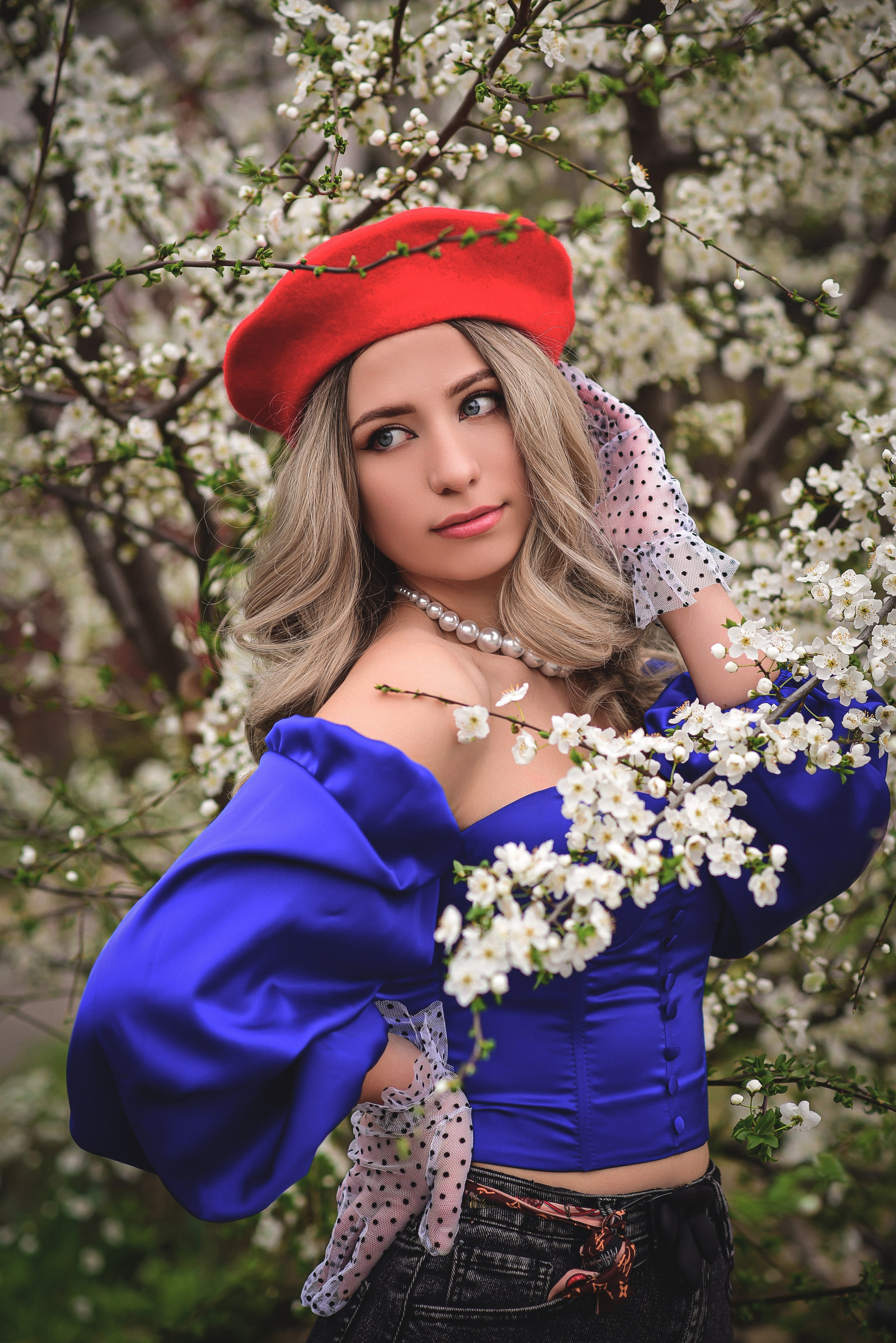 Весна. Съемка в цветении. Семейный и свадебный фотограф в Донецке Донская Анастасия