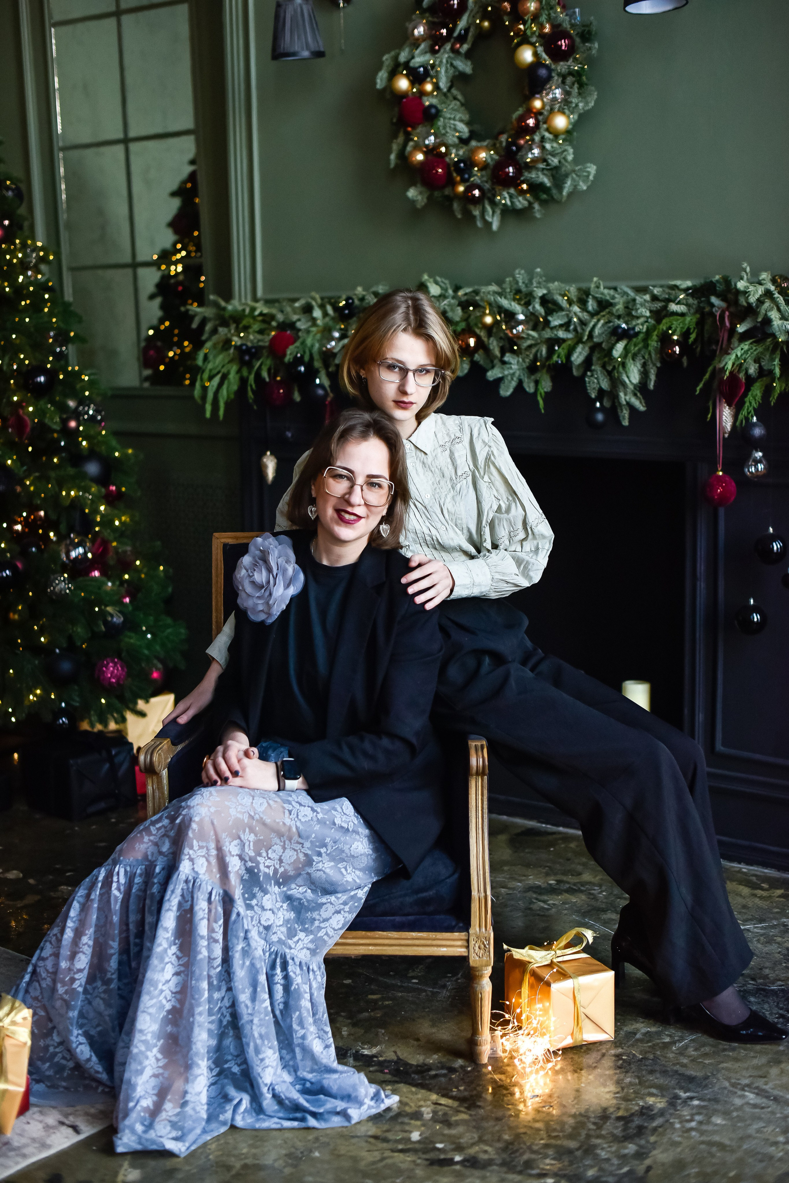 Дружная семья Настеньки