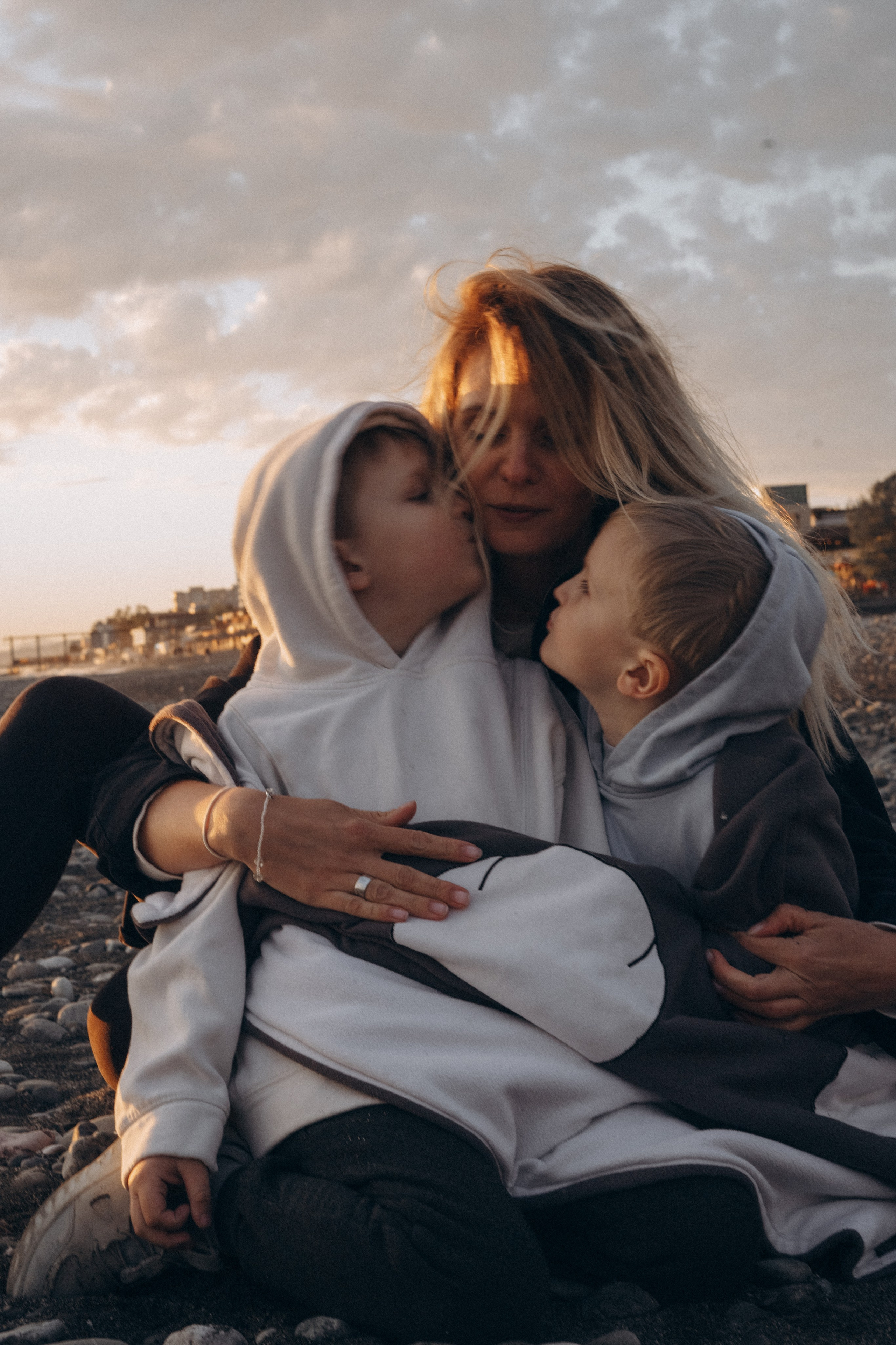 Оля и сыновья Макс и Кирилл. Главная