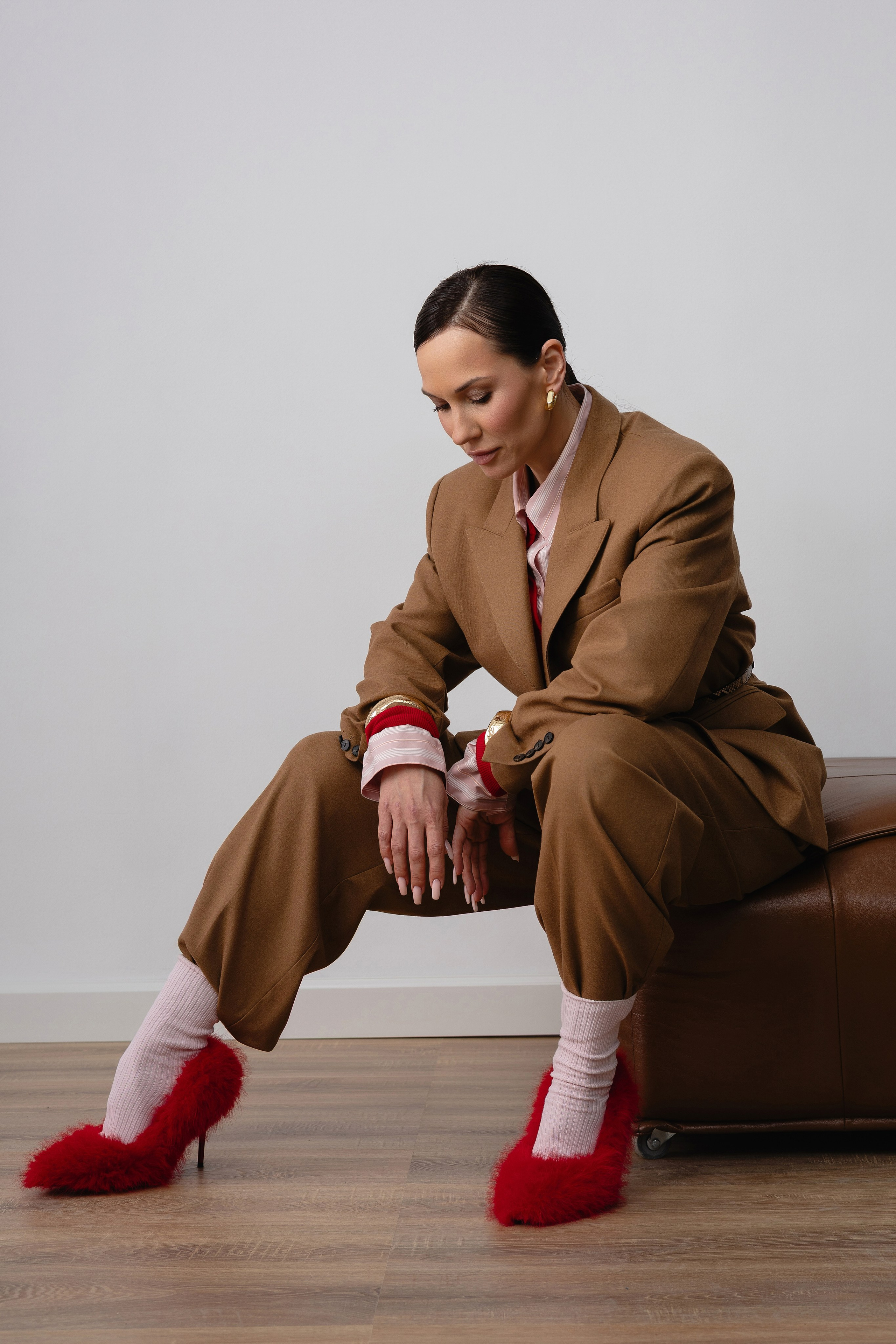 Съемка в студии