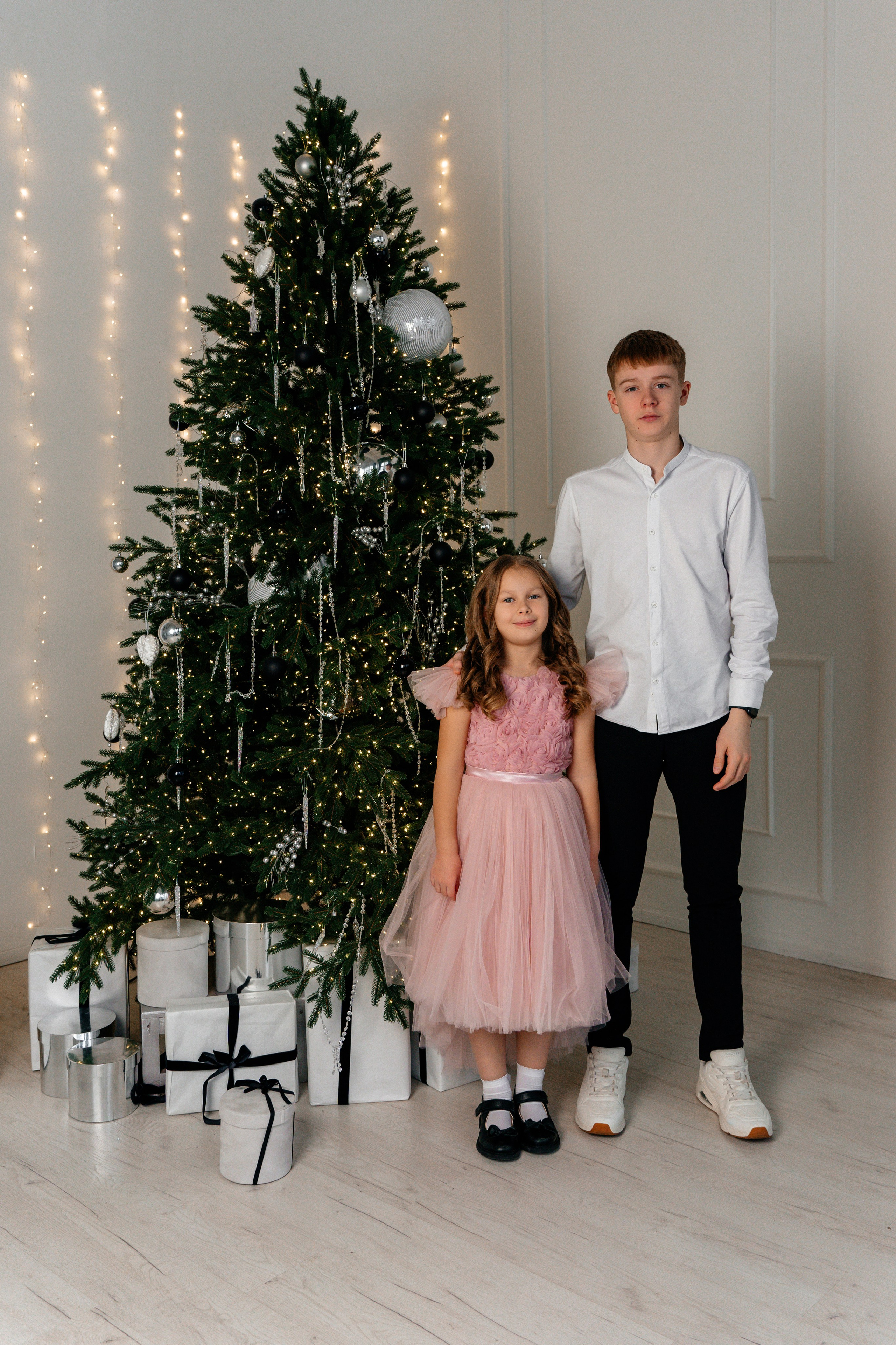 Новогодняя семейная история. Ваш семейный фотограф в Минске — Вика Трегубова