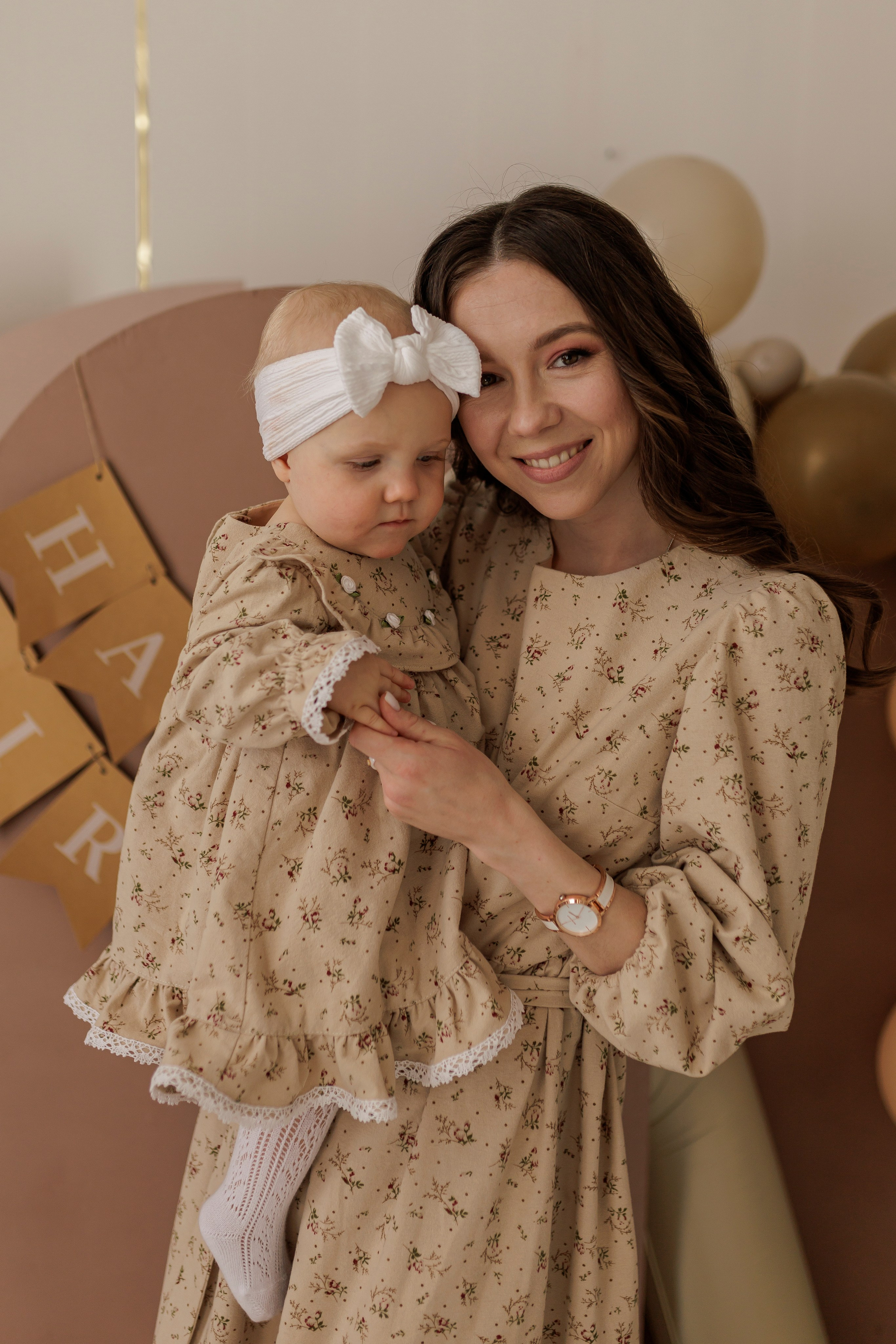 Сьемка годика для Анечки. Семейный и детский фотограф в Рязани Васюгова Мария