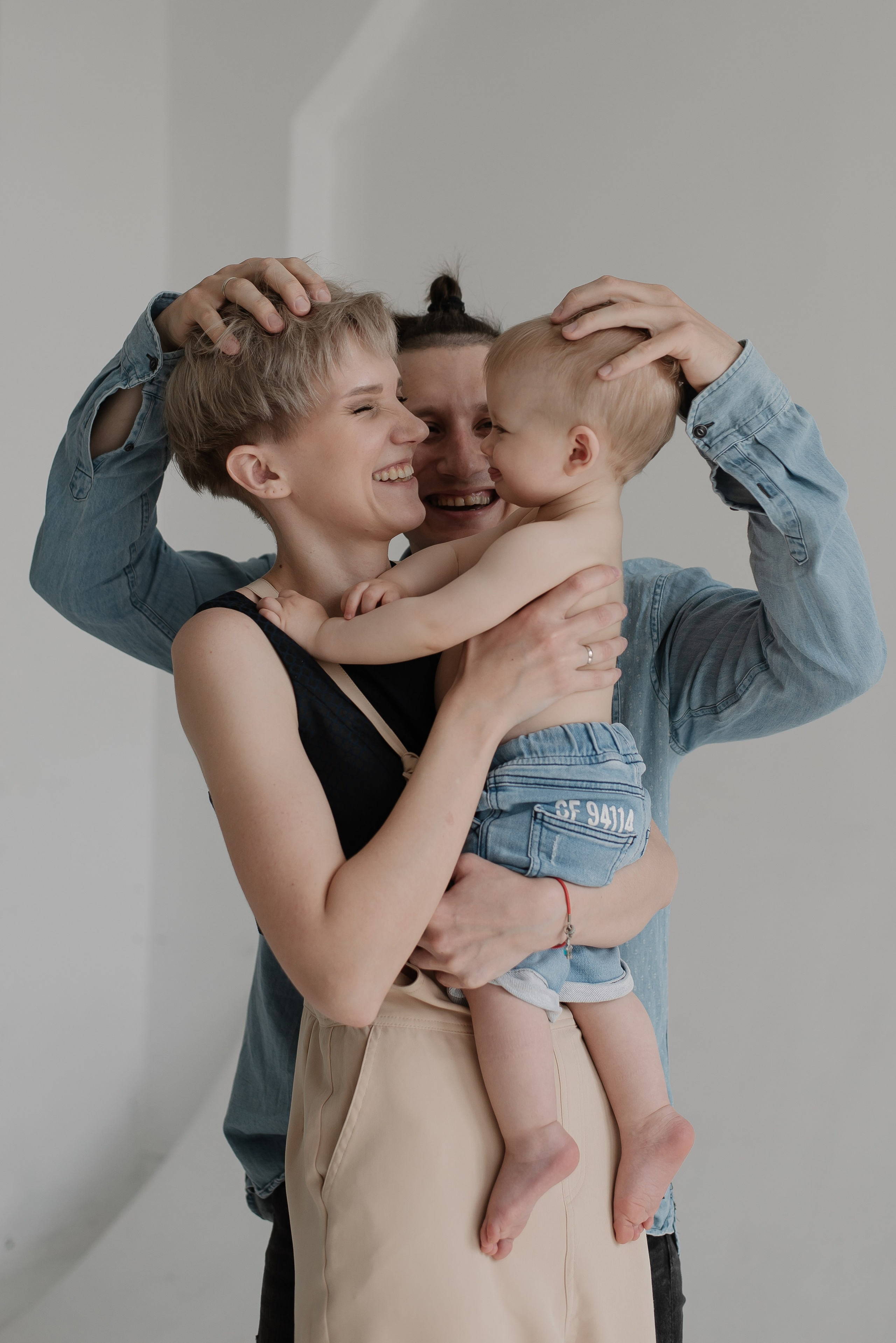 Родион, Ольга и Елисей. Портретный фотограф Ксения Люндовская