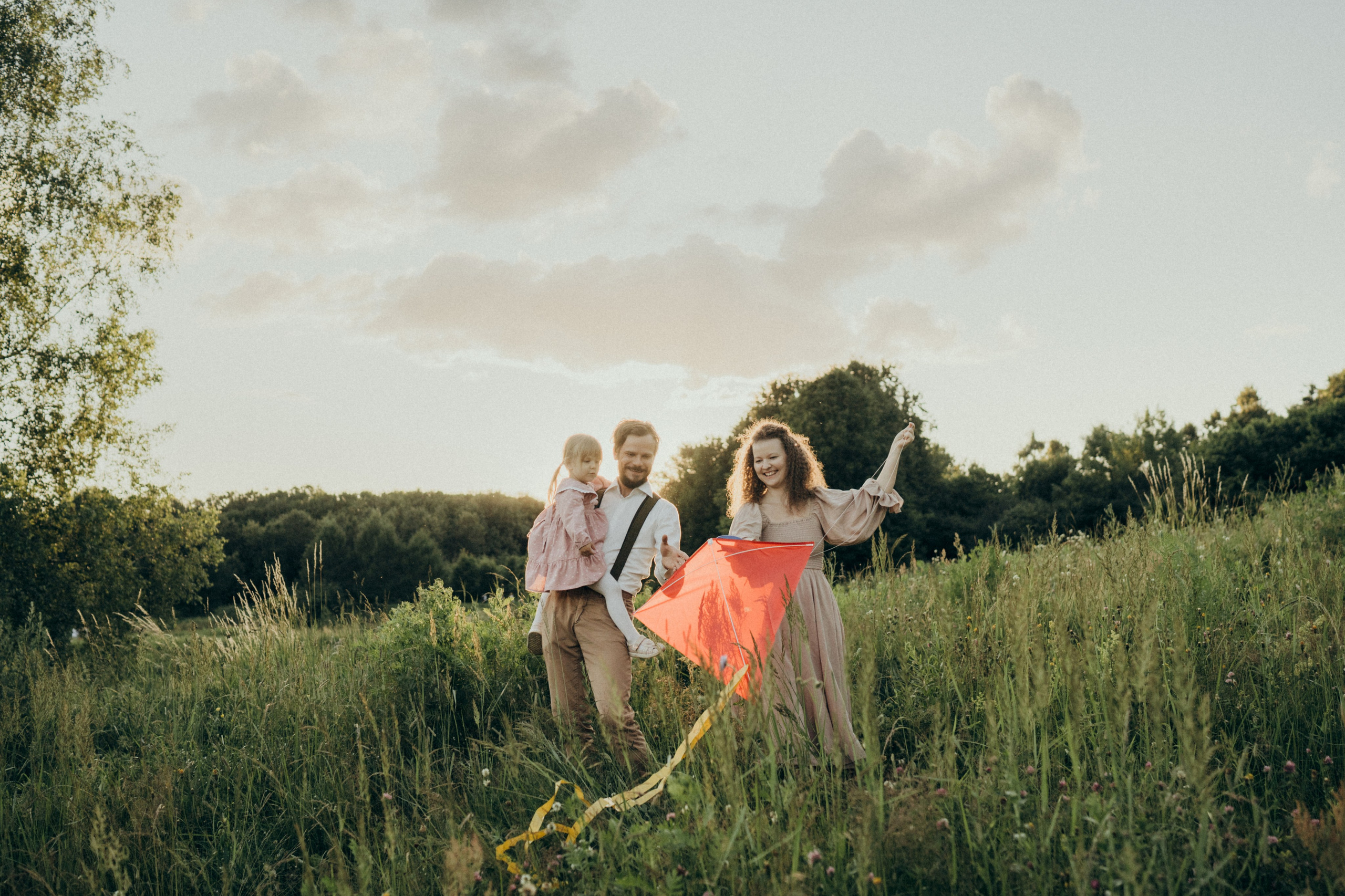 Закатная история. Семейный фотограф в Москве Елена Гильманова