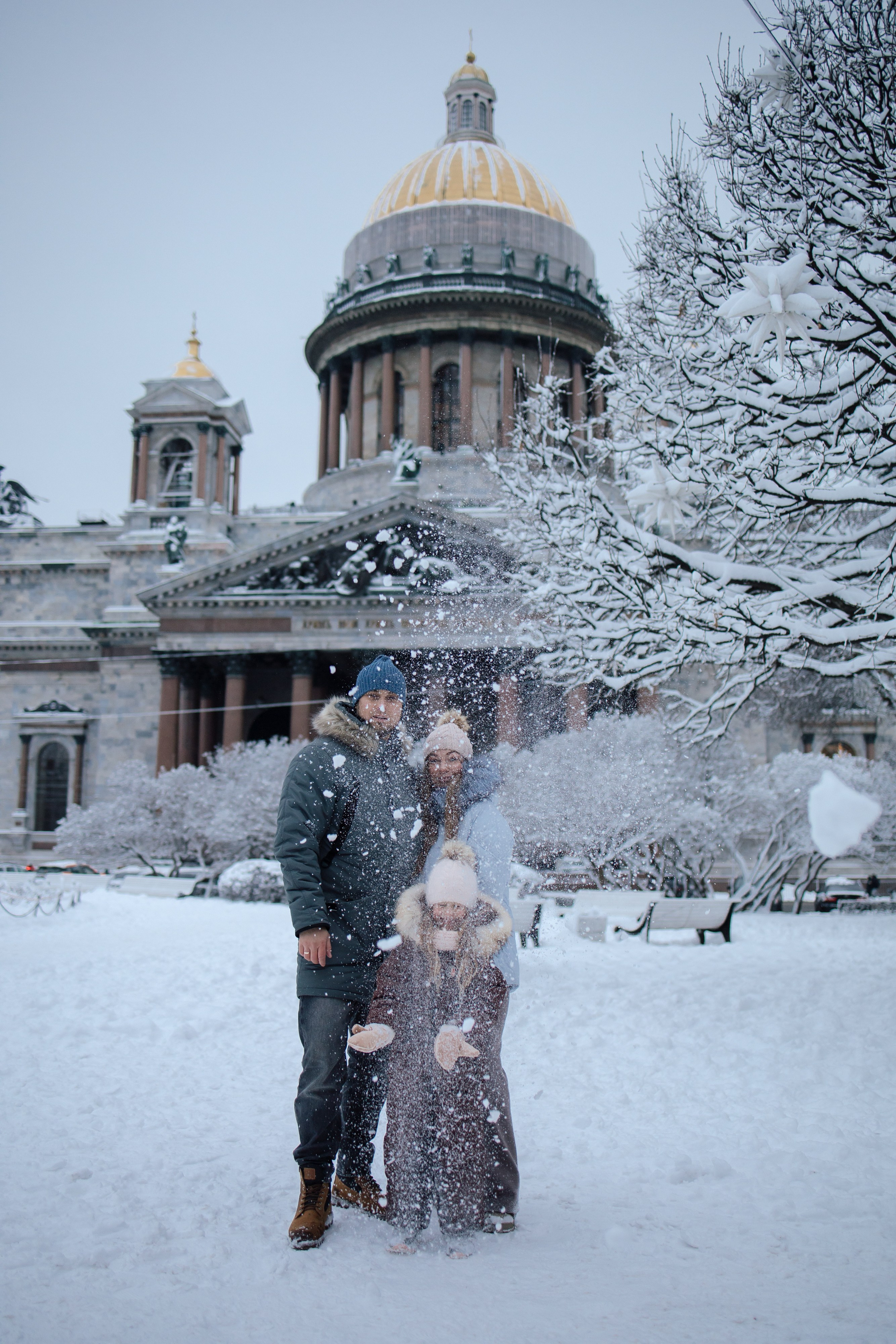 Зима в городе. Ваш фотограф в Санкт-Петербурге