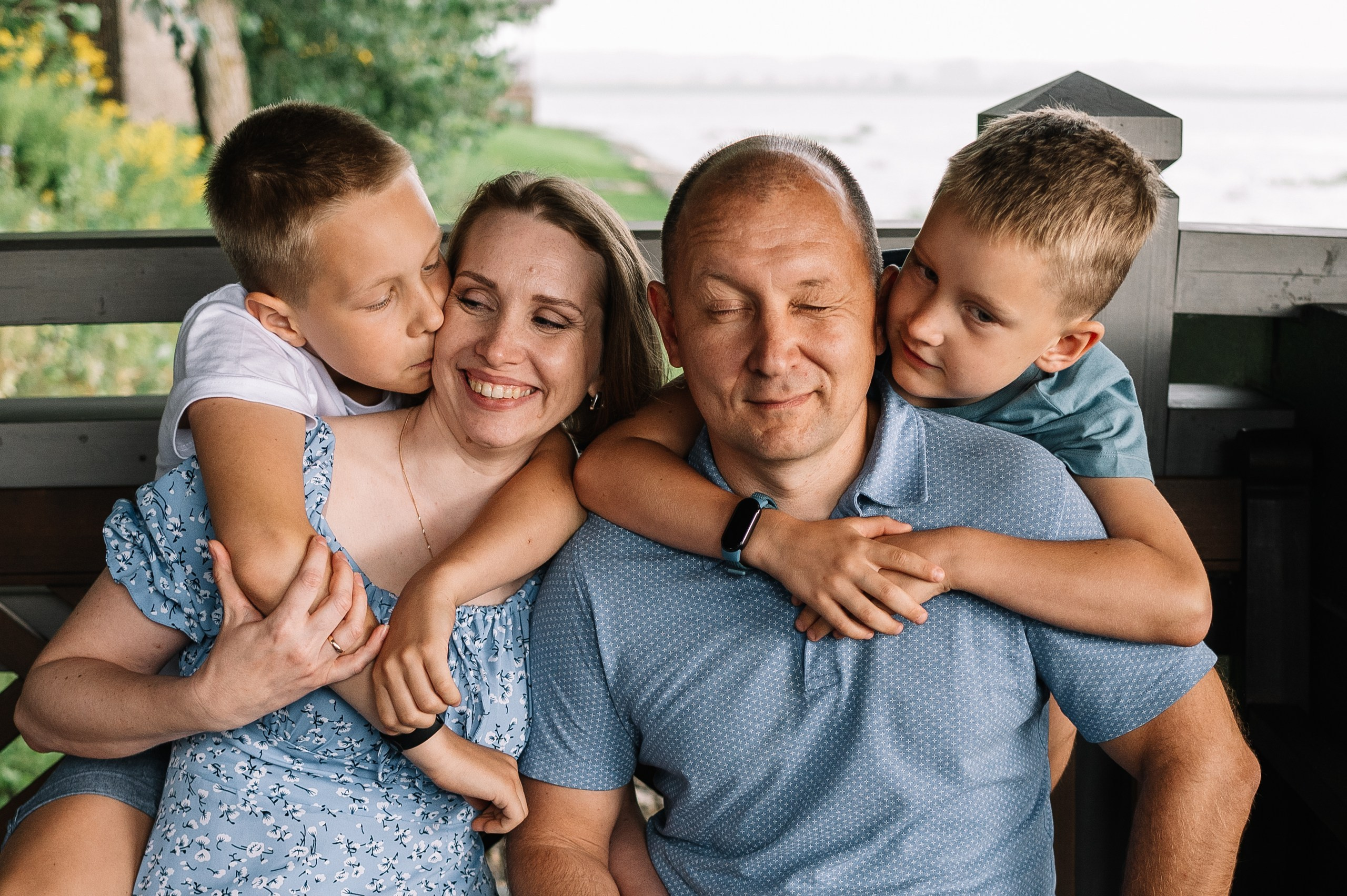 Веселая семейка. Свадебный и семейный фотограф в Самаре Надежда Раскина