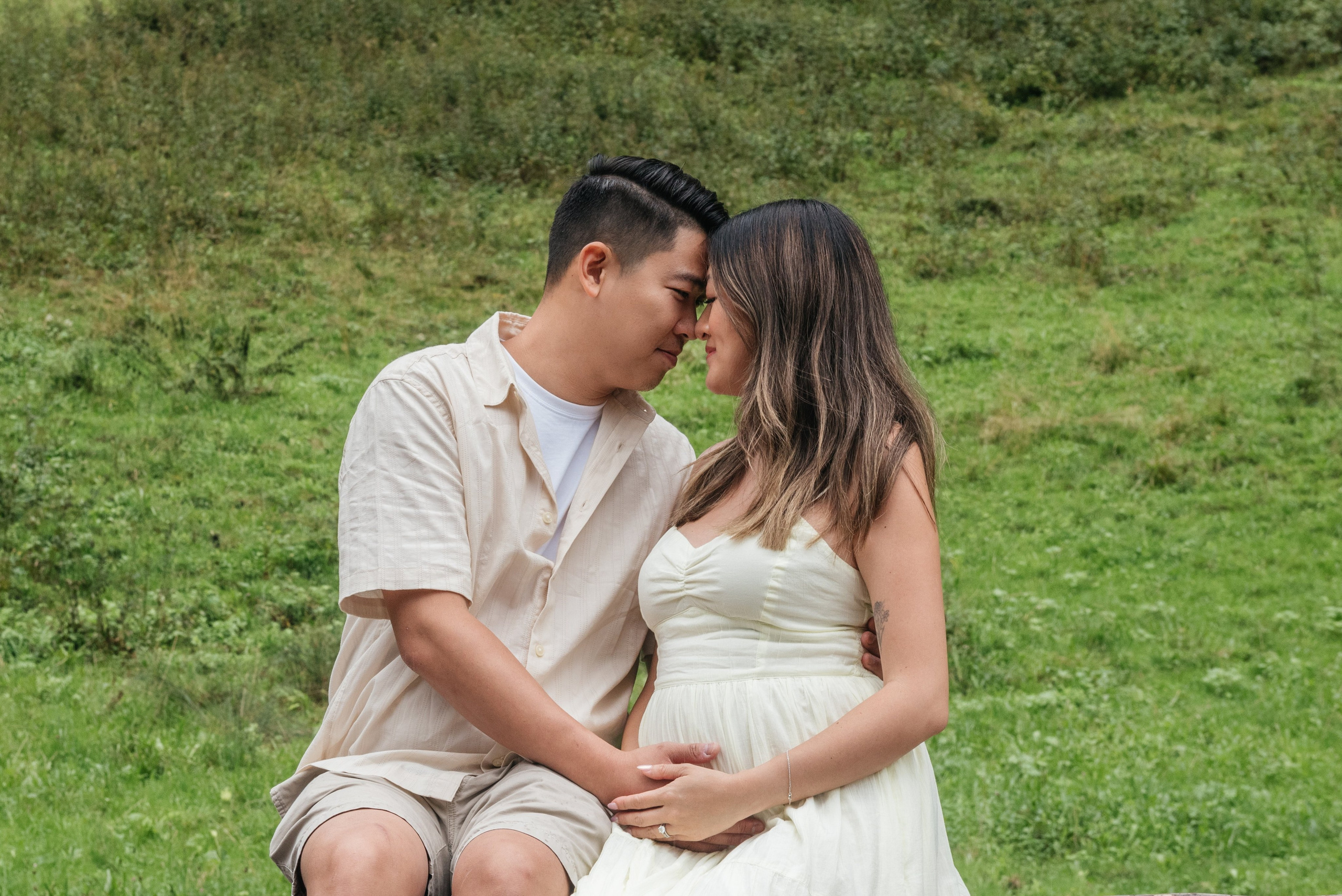 Peggy and Michael (pregnancy). Photographer in Switzerland and Europe Anna Alekseenko