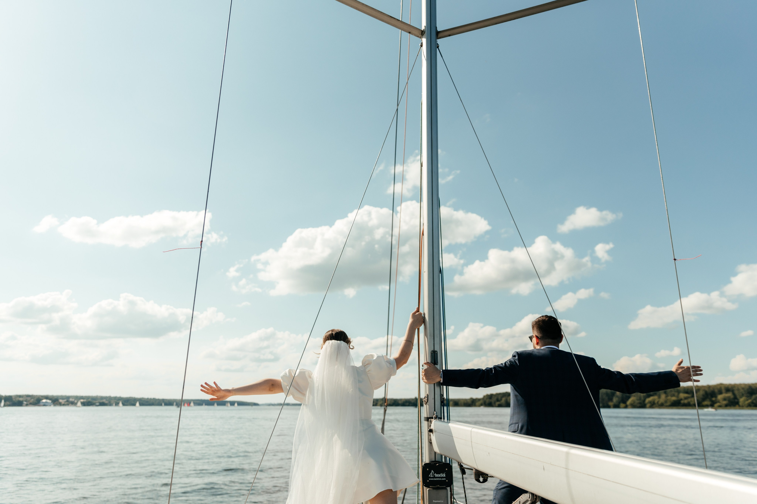 Настя и Витя | Rodina Yaht Club. Свадебный фотограф Ангелина Зотова | Обнинск, Москва, Калуга