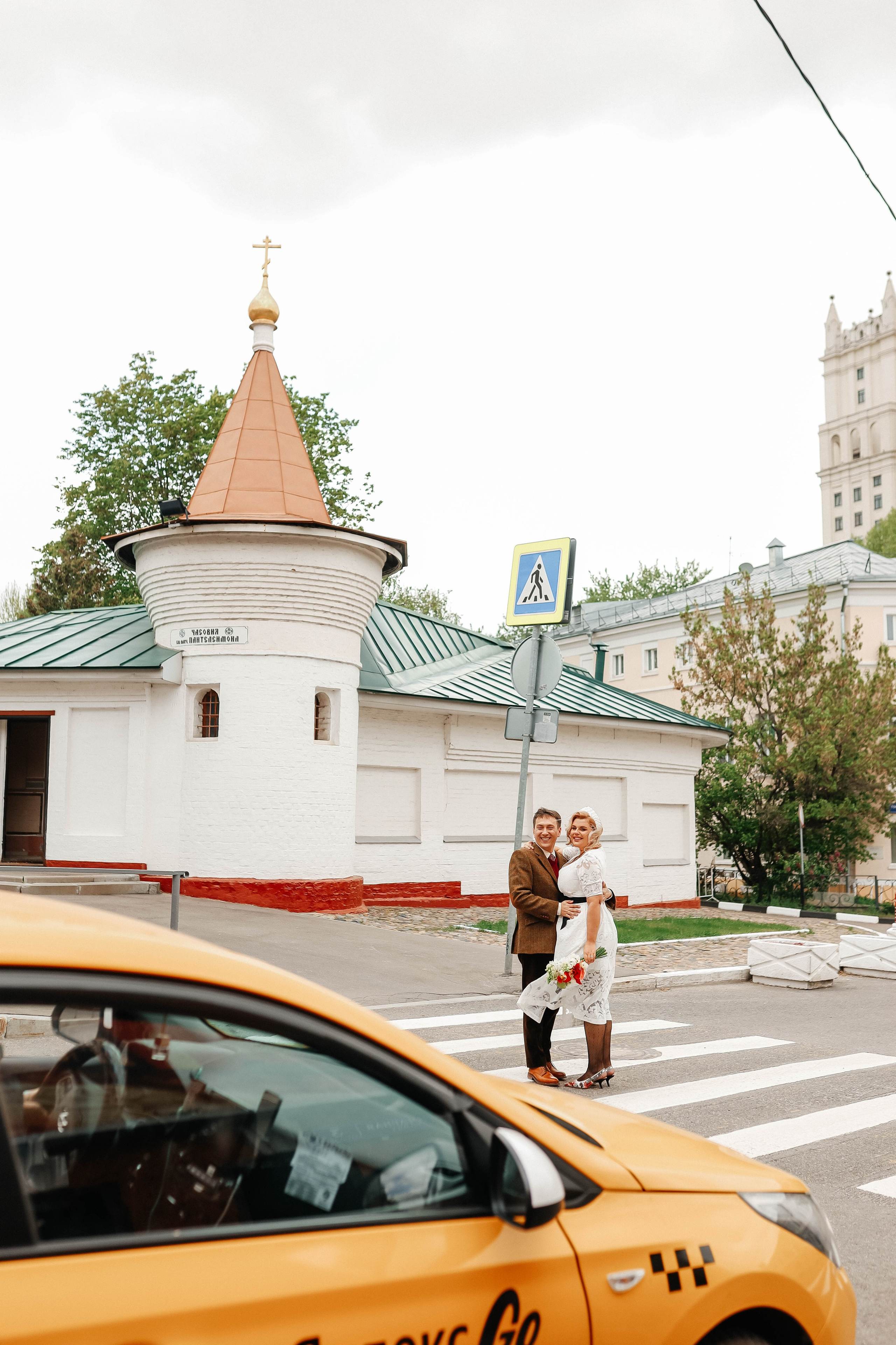 Свадебная фотосессия в стиле ретро. Свадебный и семейный фотограф в Москве