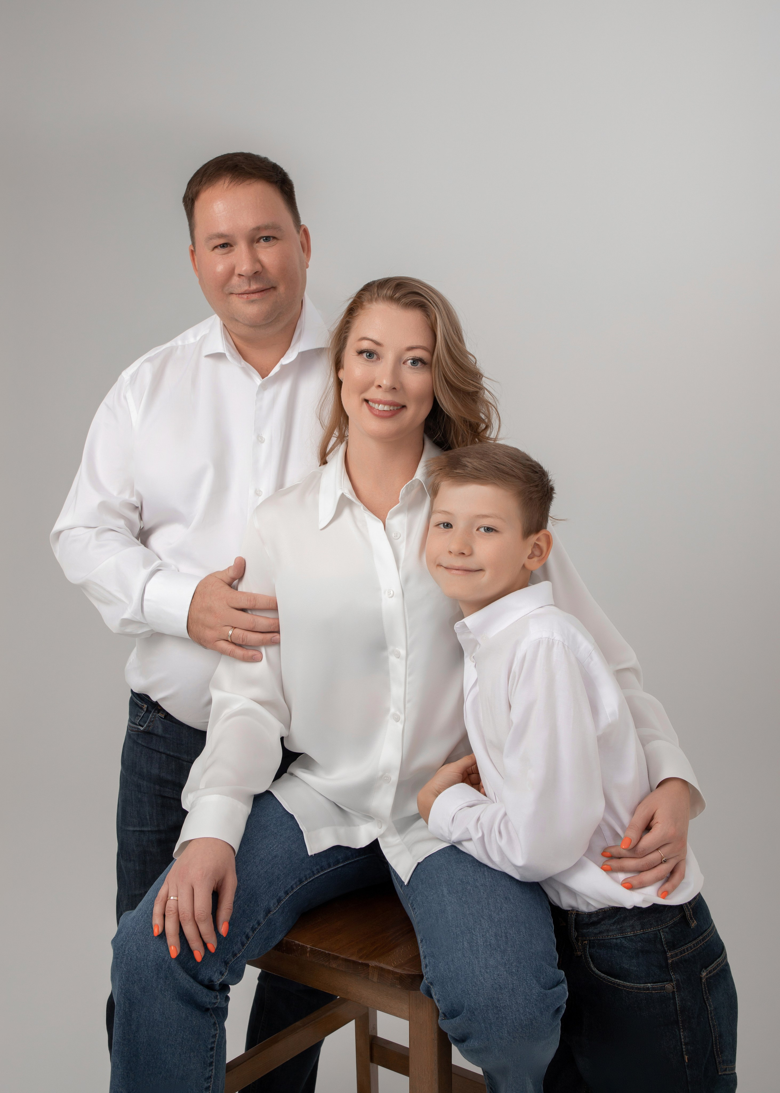 Гульнара, Андрей и Александр. Фотограф Денис Лесковский (Тюмень)