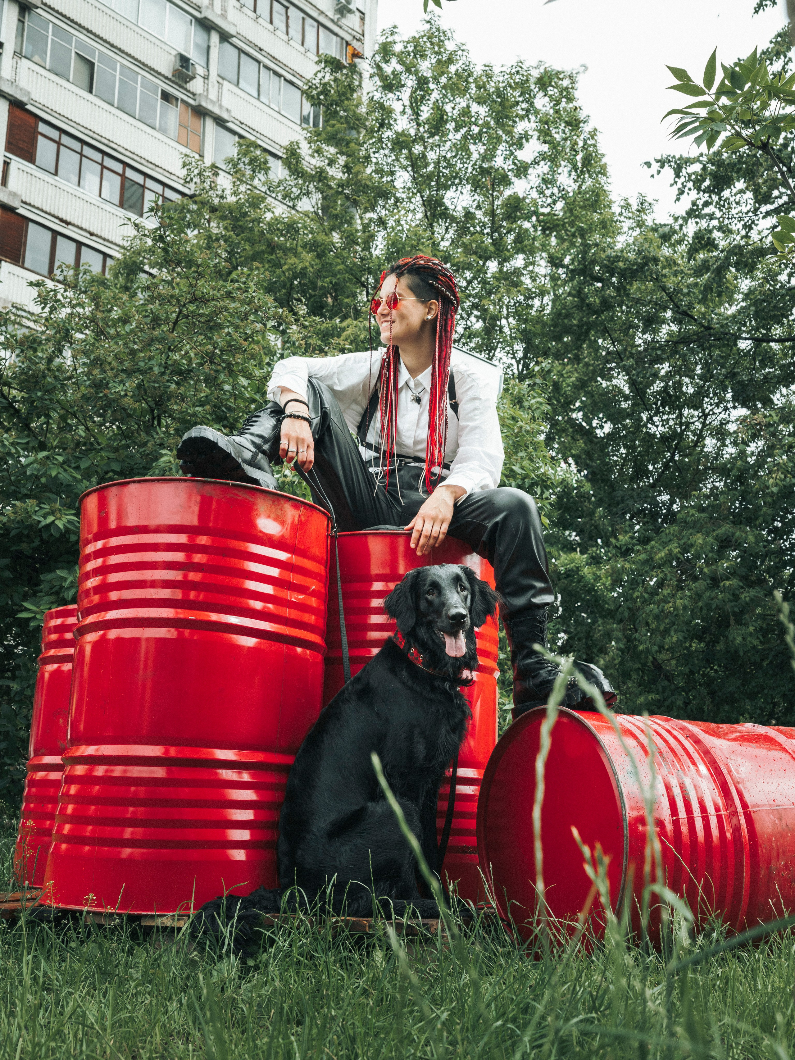 Настя и Демида. Семейный фотограф анималист Ананьева Мария — Москва